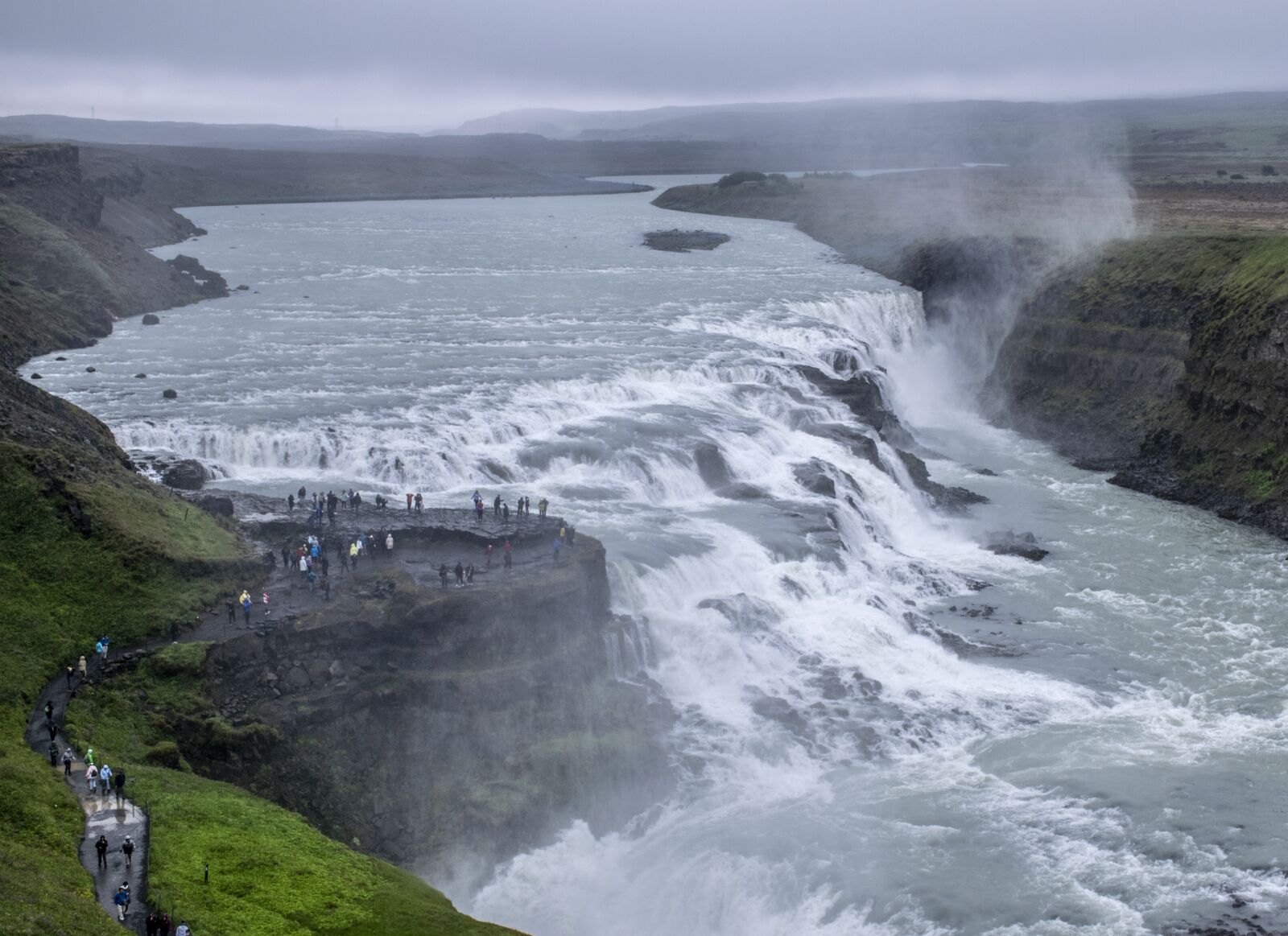 Nikon D5300 sample photo. Iceland, gullfoss, waterfall photography
