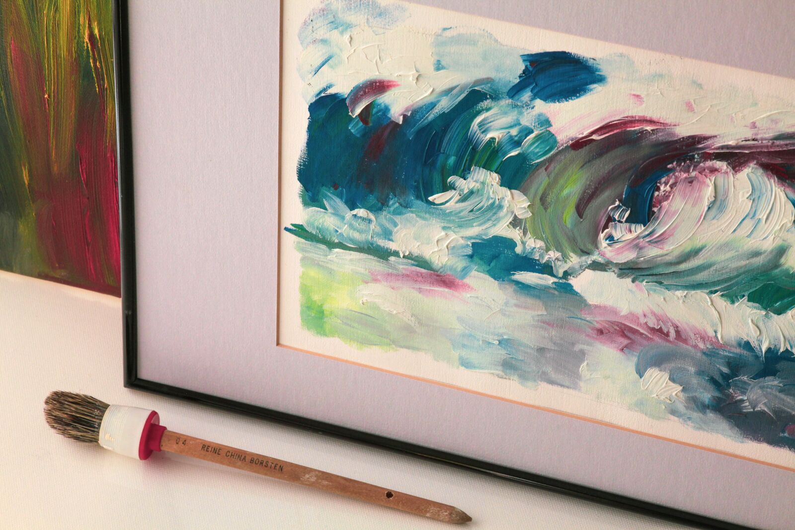 Canon EOS 5D Mark II sample photo. Oil painting, mat, colorful photography