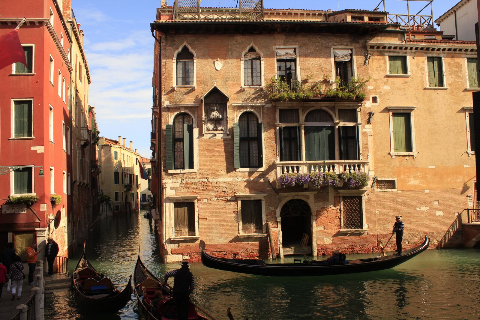 Canon EOS 550D (EOS Rebel T2i / EOS Kiss X4) sample photo. Venice, water channel, gondola photography