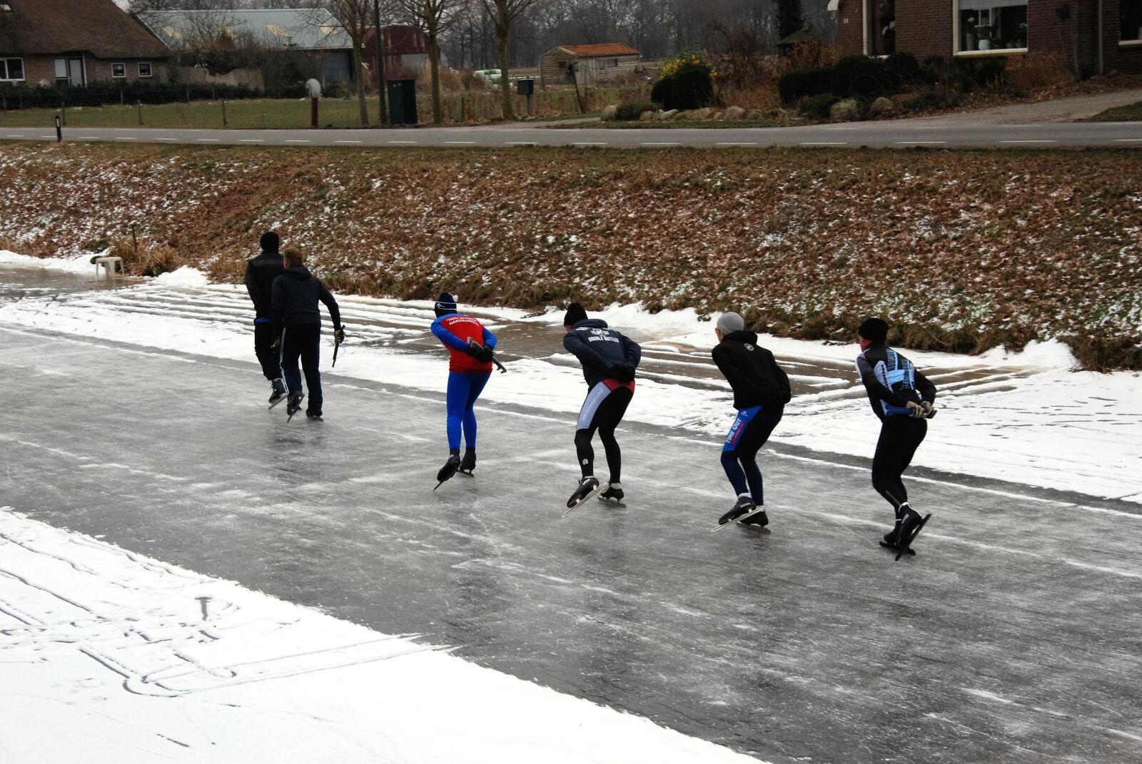 Nikon D80 sample photo. Ice skating, sports, winter photography