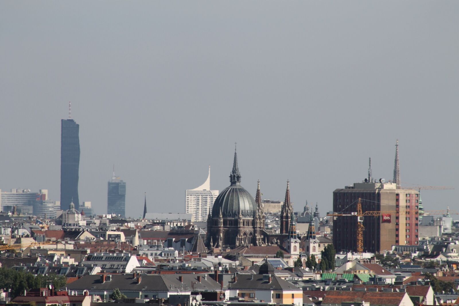 Canon EF 75-300mm f/4-5.6 sample photo. Vienna, outlook, panorama photography