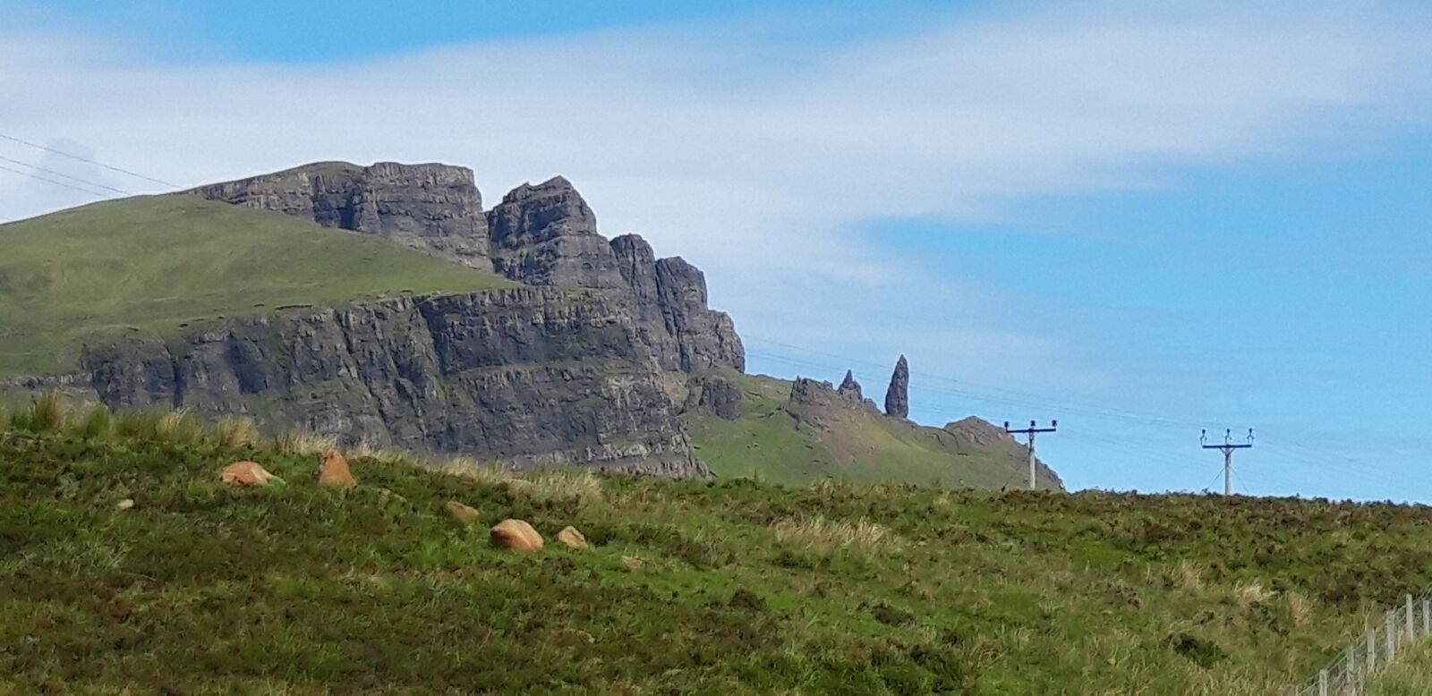 Samsung Galaxy A6 sample photo. Scotland, skye, old man photography
