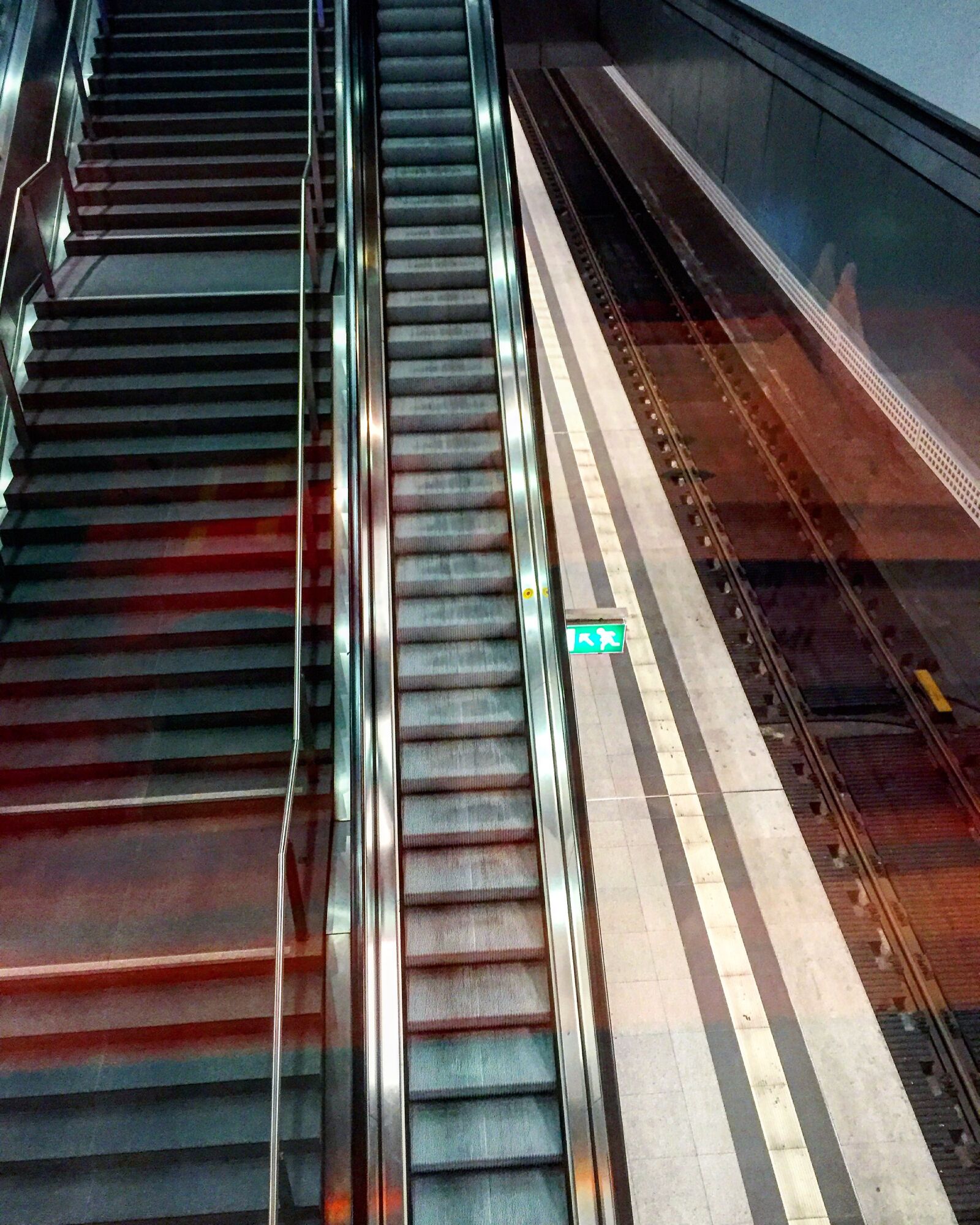 Apple iPhone 6 sample photo. Berlin, stairs, station photography