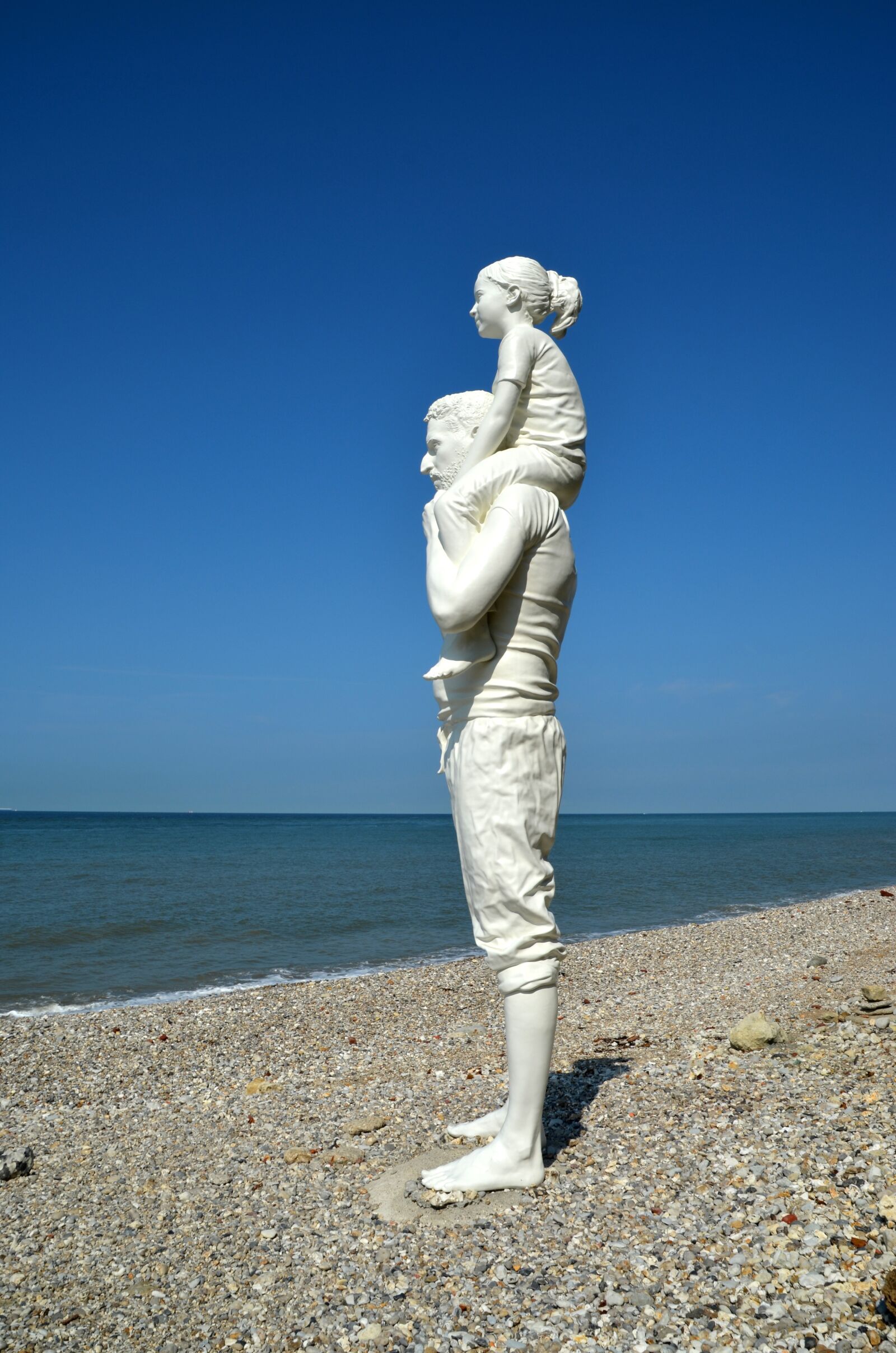 Nikon D5100 sample photo. Statue, sea, outlook photography
