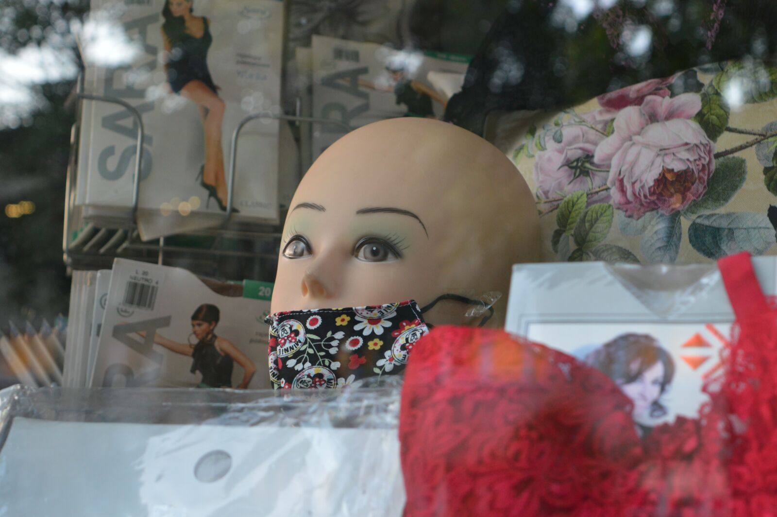 Nikon D3200 sample photo. Doll, face, covid19 photography