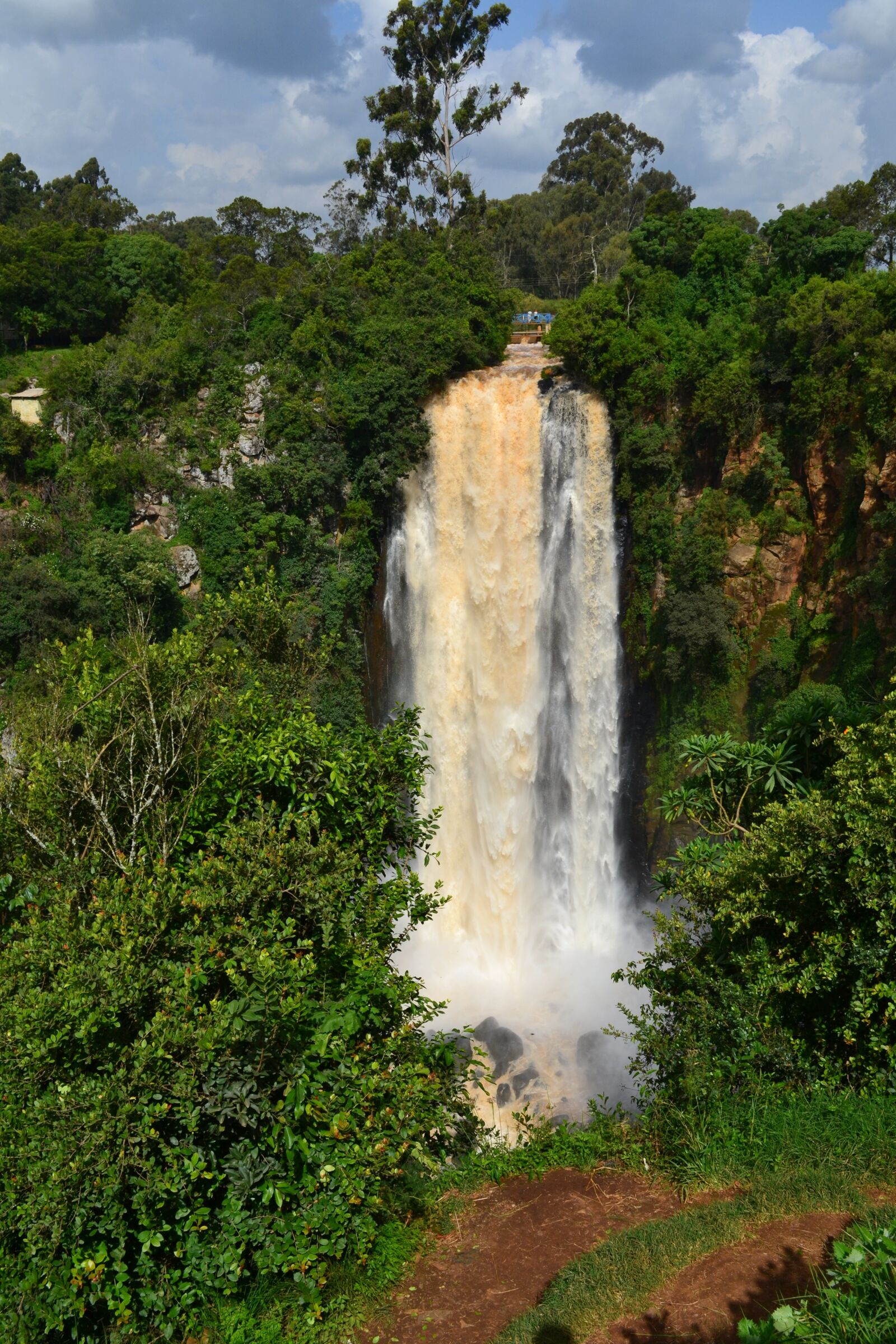Nikon D3100 sample photo. Kenya, water fall, water photography