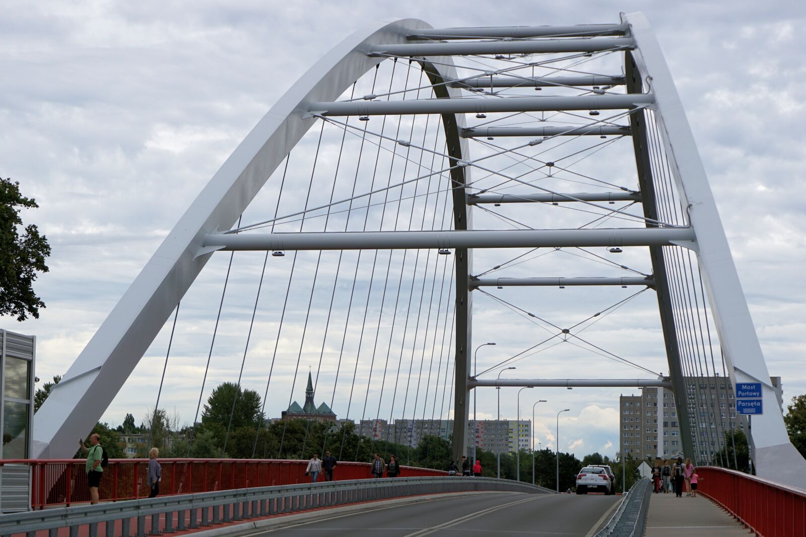 Sony a6000 sample photo. Bridge, kołobrzeg, building photography
