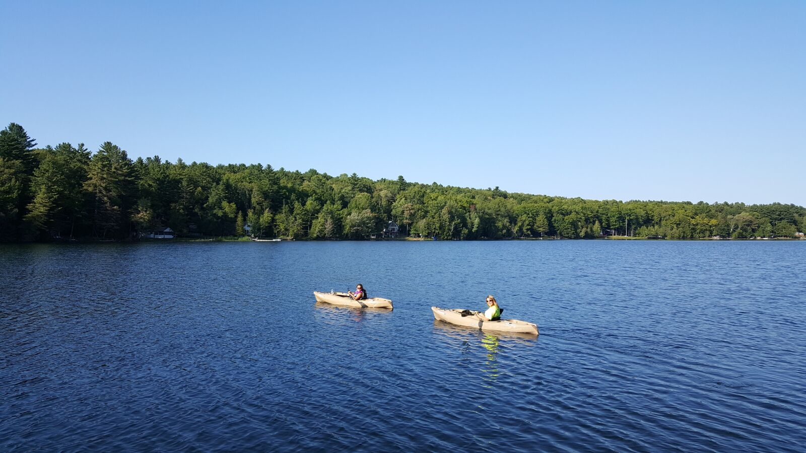 Samsung Galaxy S6 sample photo. Kayak, water, lake photography