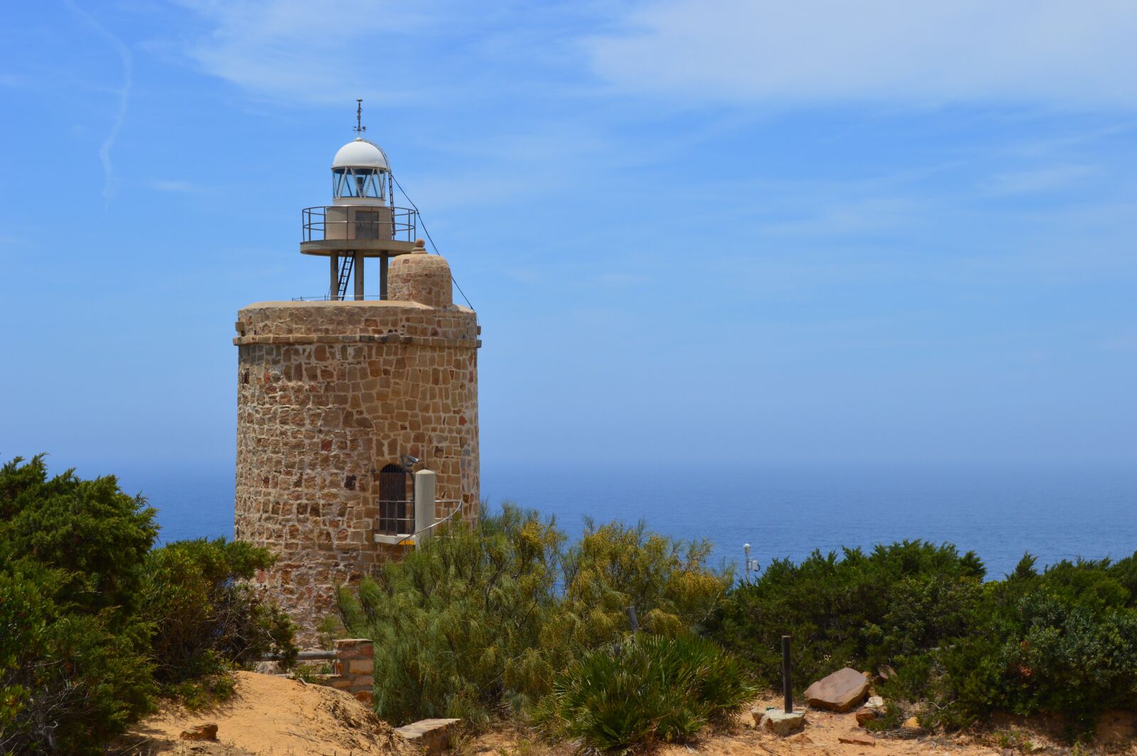 Nikon D3200 sample photo. Lighthouse, beach, sea photography
