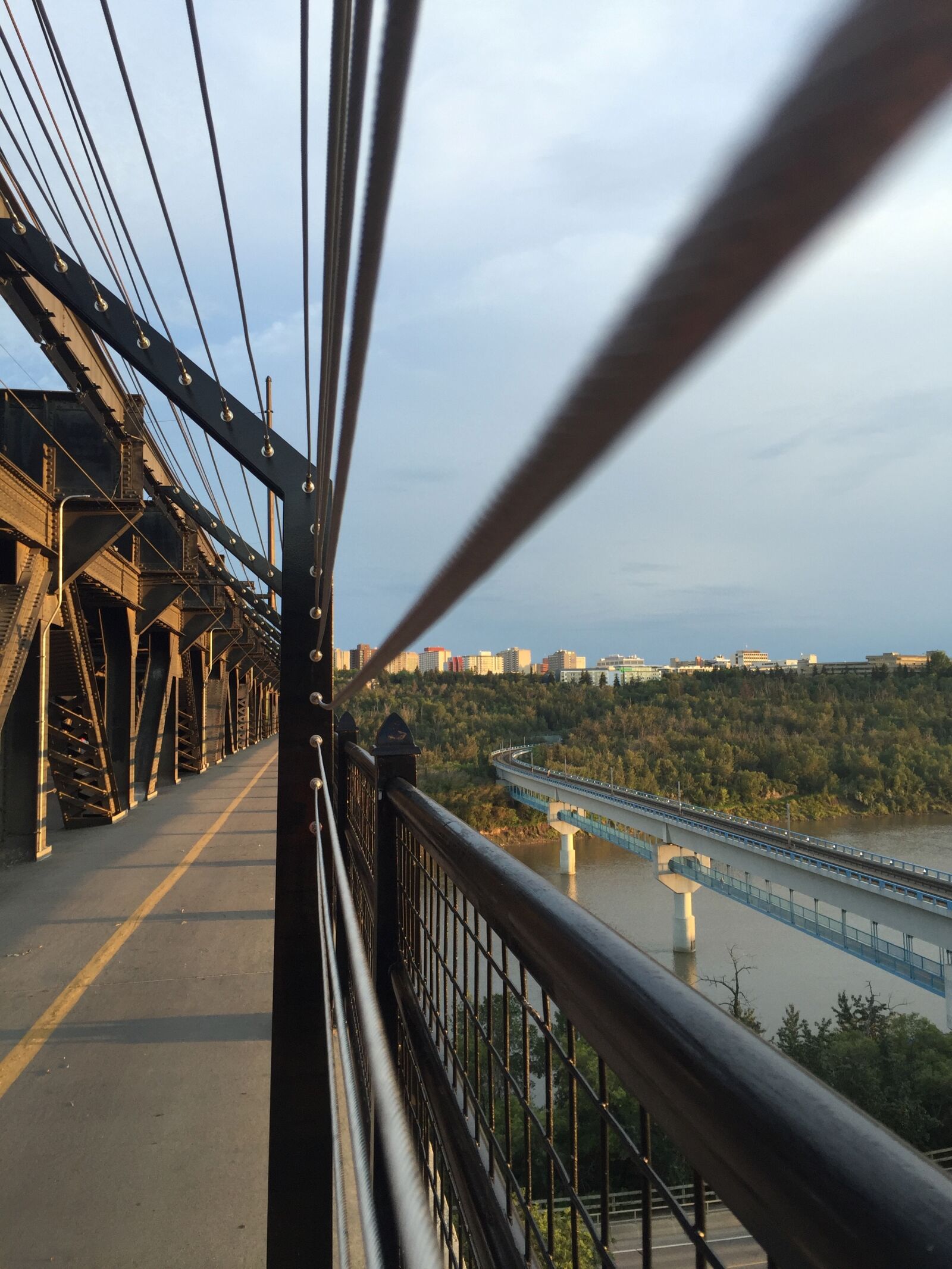 iPhone 6 back camera 4.15mm f/2.2 sample photo. Bridge, path on bridge photography