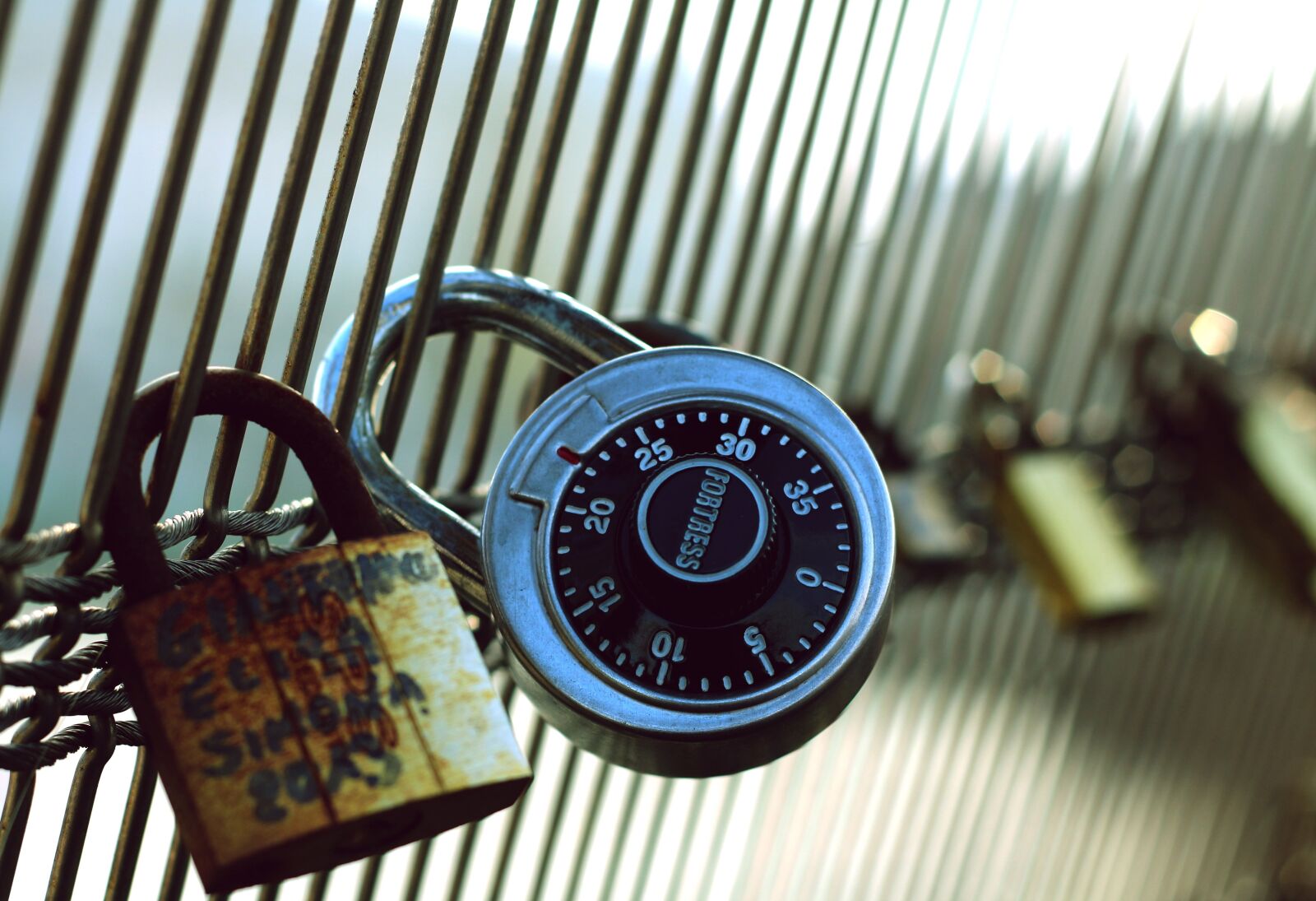Canon EOS 700D (EOS Rebel T5i / EOS Kiss X7i) + Canon EF 50mm F1.8 II sample photo. Lock, business, vintage photography