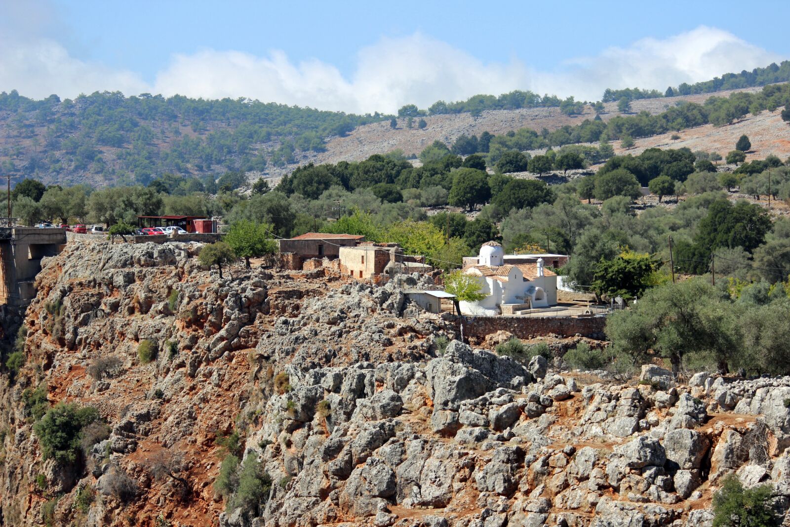 Canon EF-S 55-250mm F4-5.6 IS II sample photo. Aradena, church of archangelos photography