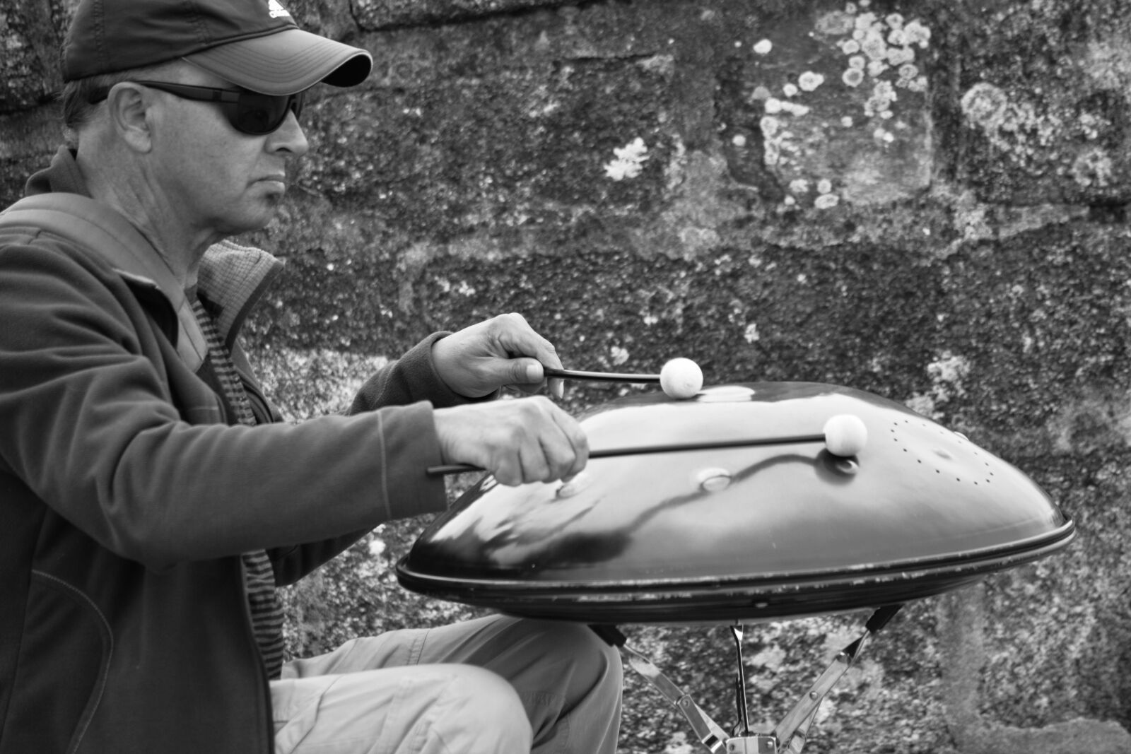 Nikon D5200 sample photo. Musician, artist, percussion photography