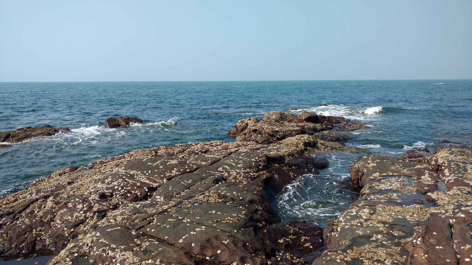 Motorola Moto X Play sample photo. Sea, seashore, beach photography