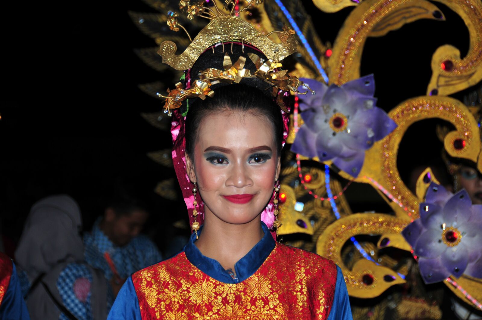 Nikon D300S sample photo. Carnival, girl, indonesian photography