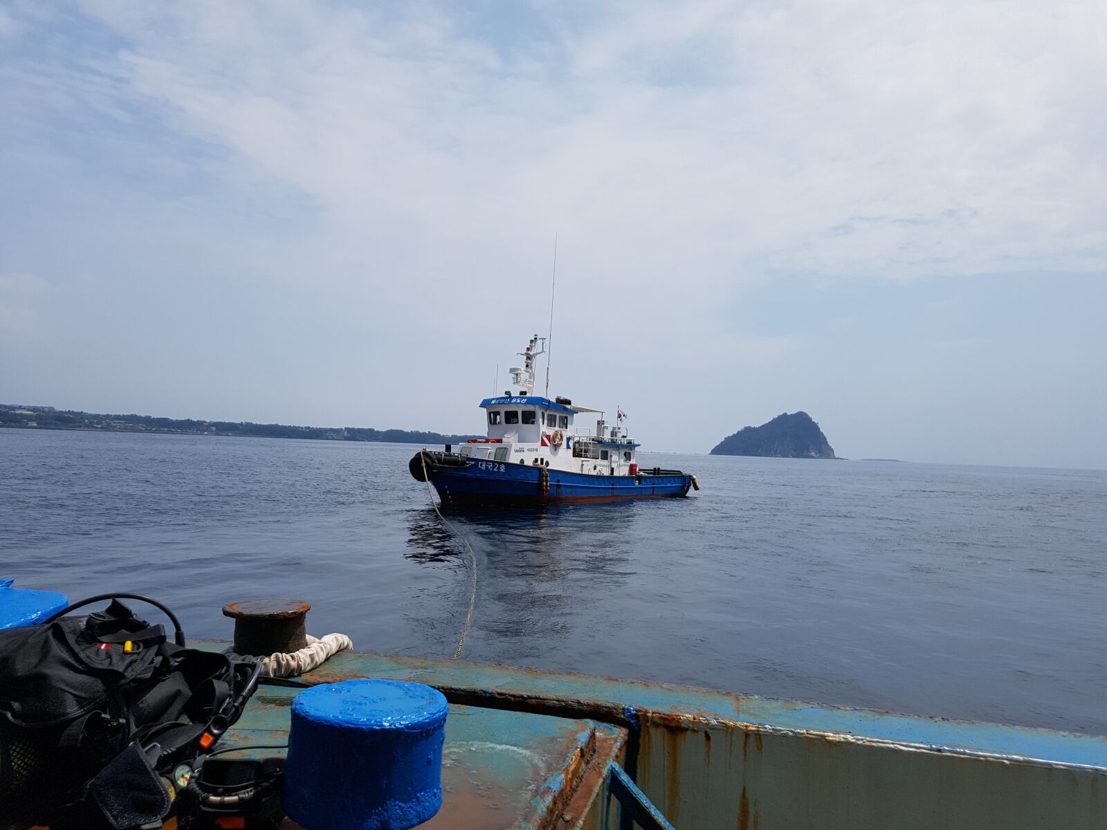 Samsung Galaxy S7 Edge sample photo. Pleasure boat, udo, jeju photography