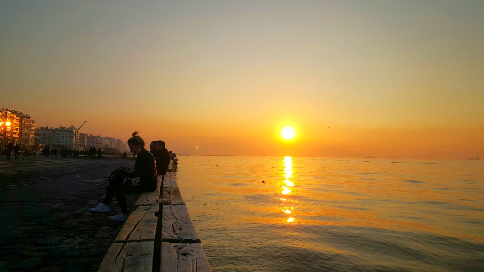 Samsung Galaxy S6 sample photo. Seaside, sunset, turkey photography