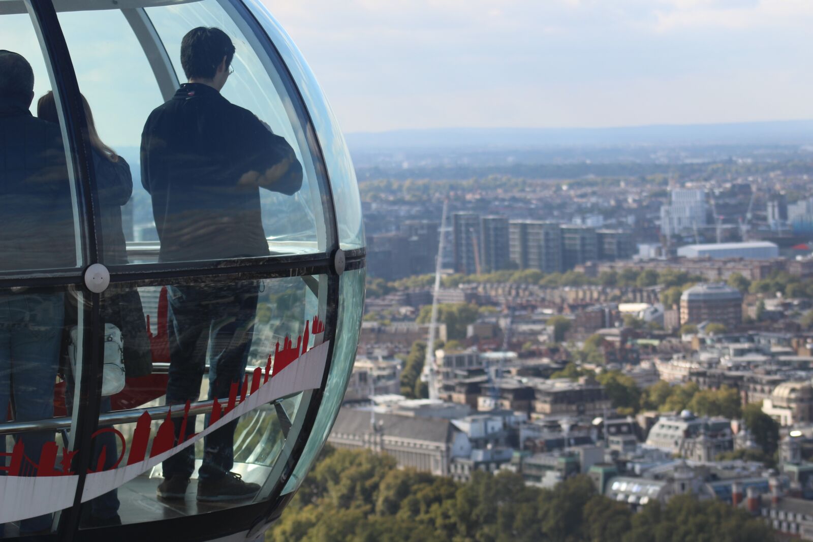 Canon EF75-300mm f/4-5.6 sample photo. London eye, ferris wheel photography