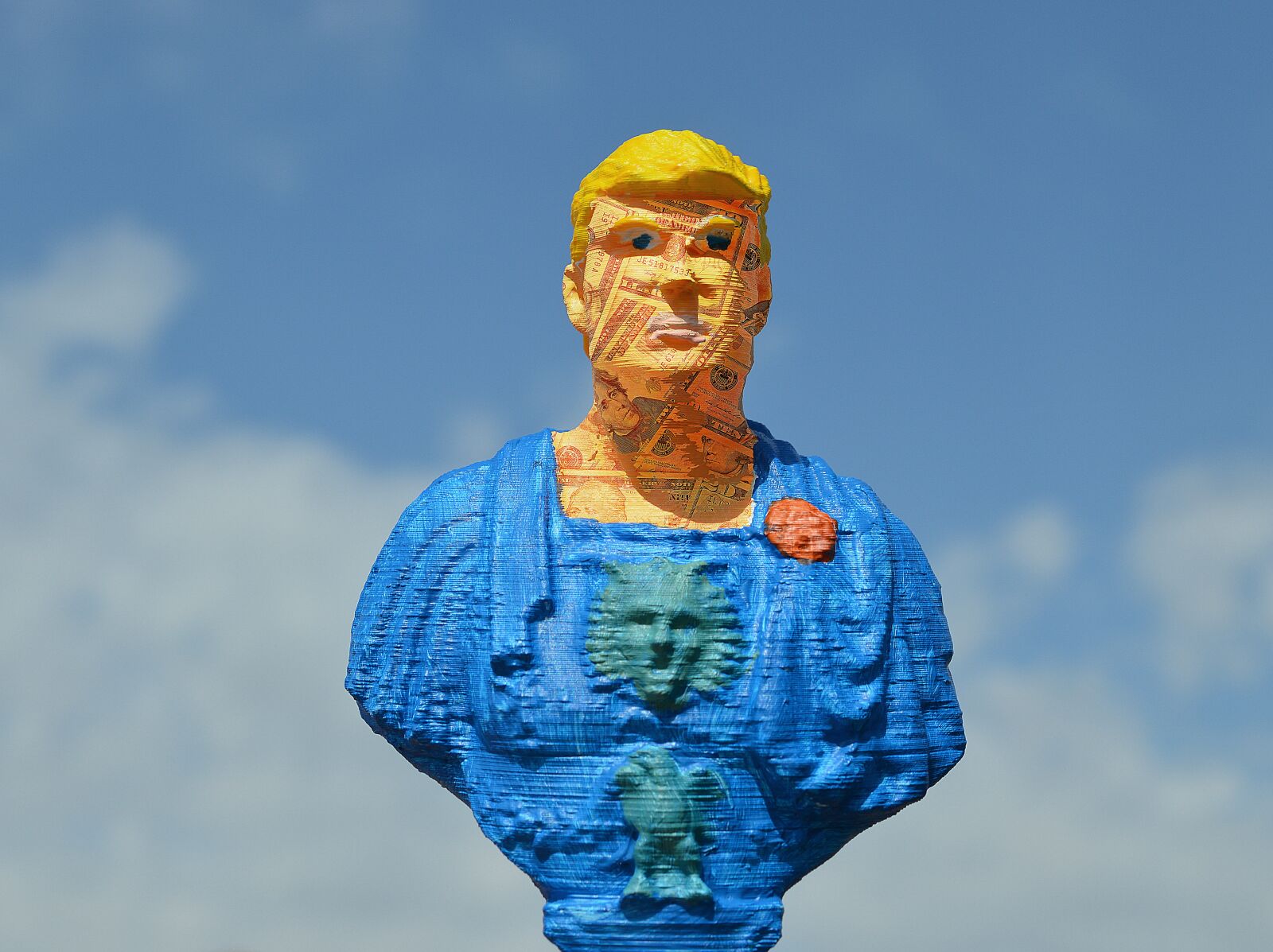 Nikon D3200 sample photo. Donald trump, money, american photography