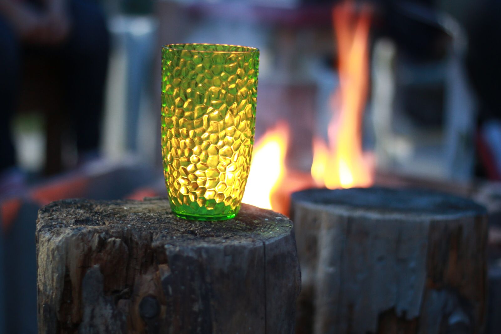 Canon EOS 70D sample photo. Fire, glass, light photography