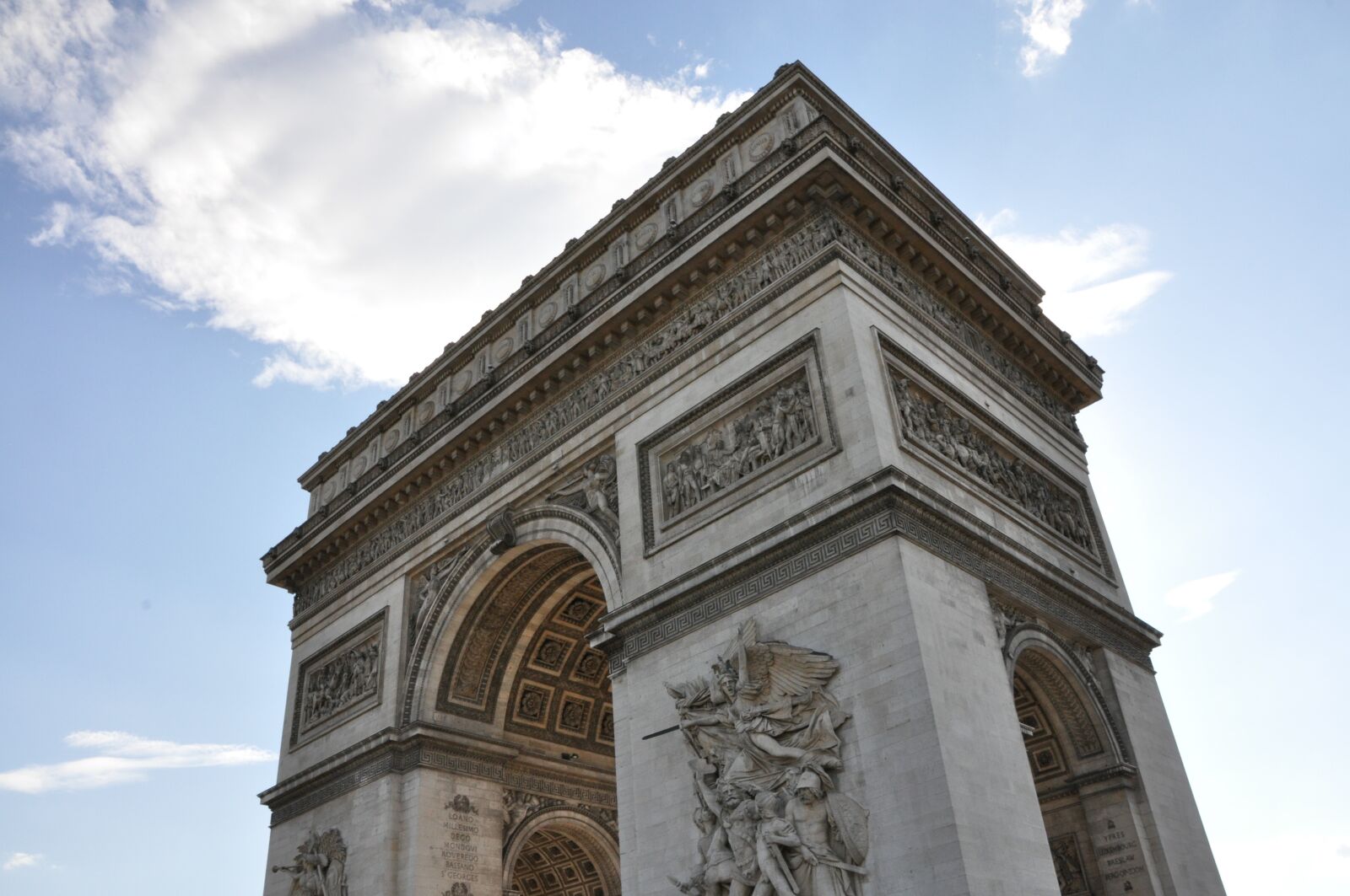 Nikon D90 sample photo. Paris, sky, monument photography