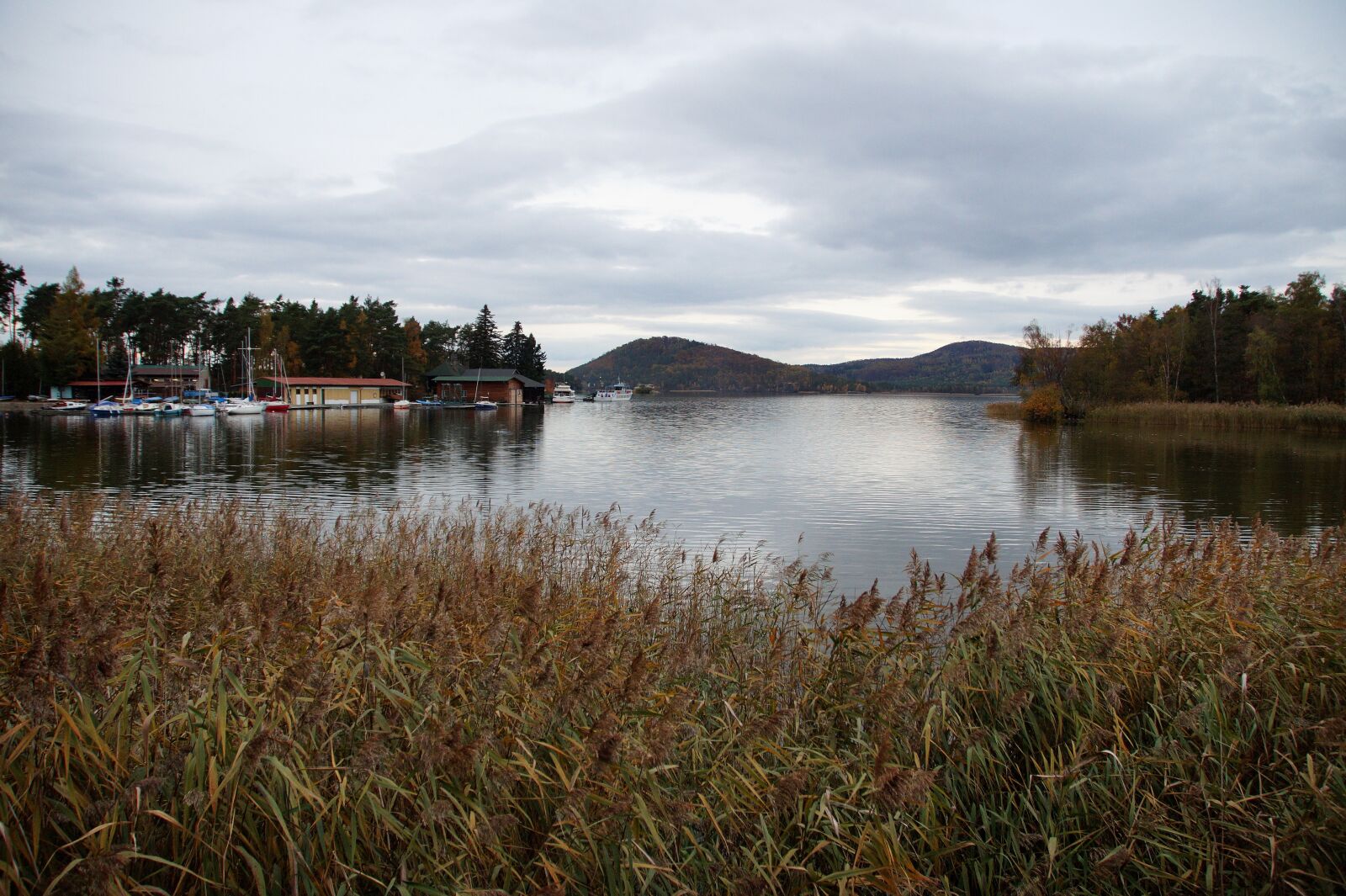 Sony SLT-A58 sample photo. Macha, lake, evening photography