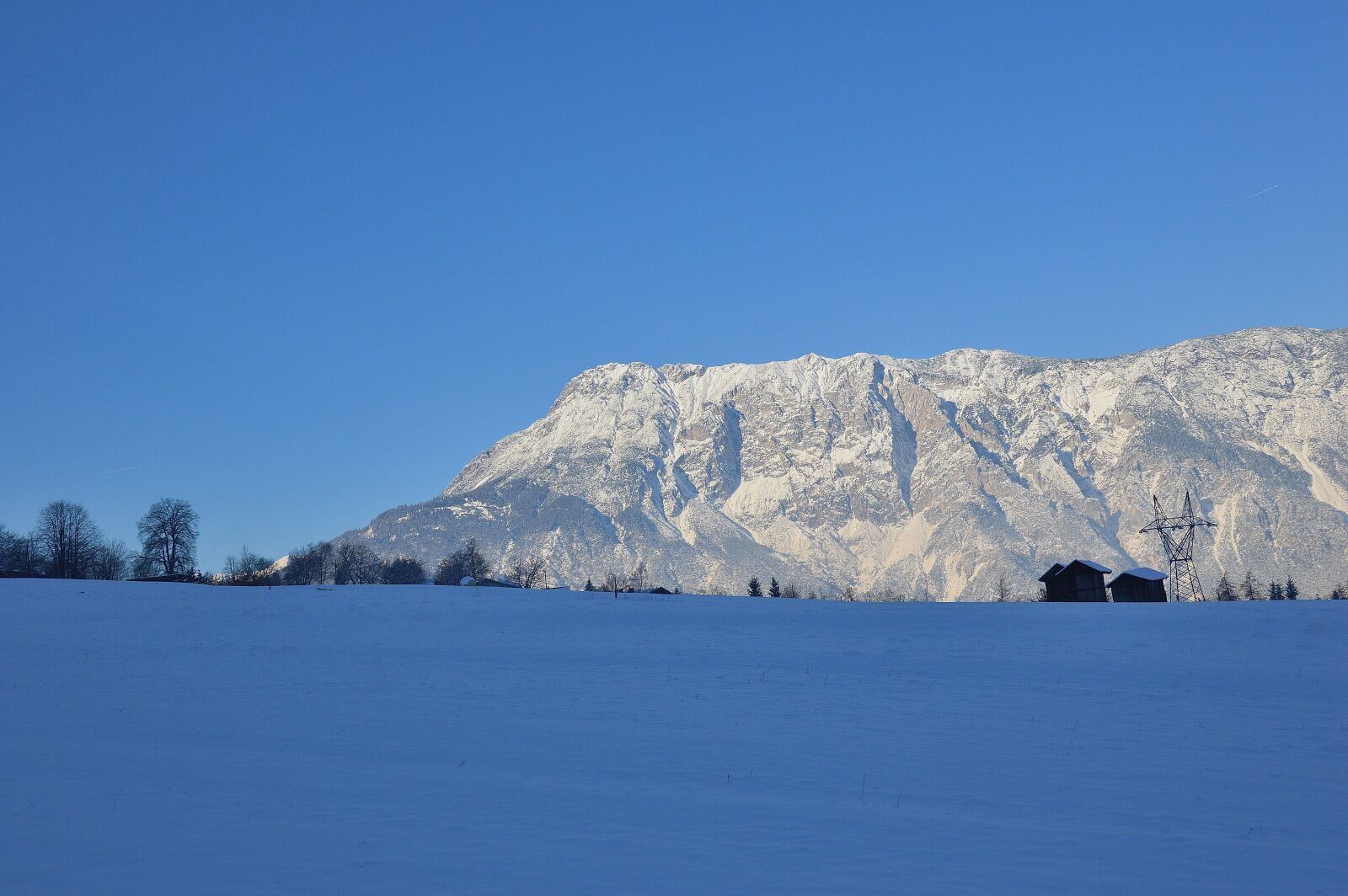 Nikon D3200 sample photo. Sautens, winter, snow photography