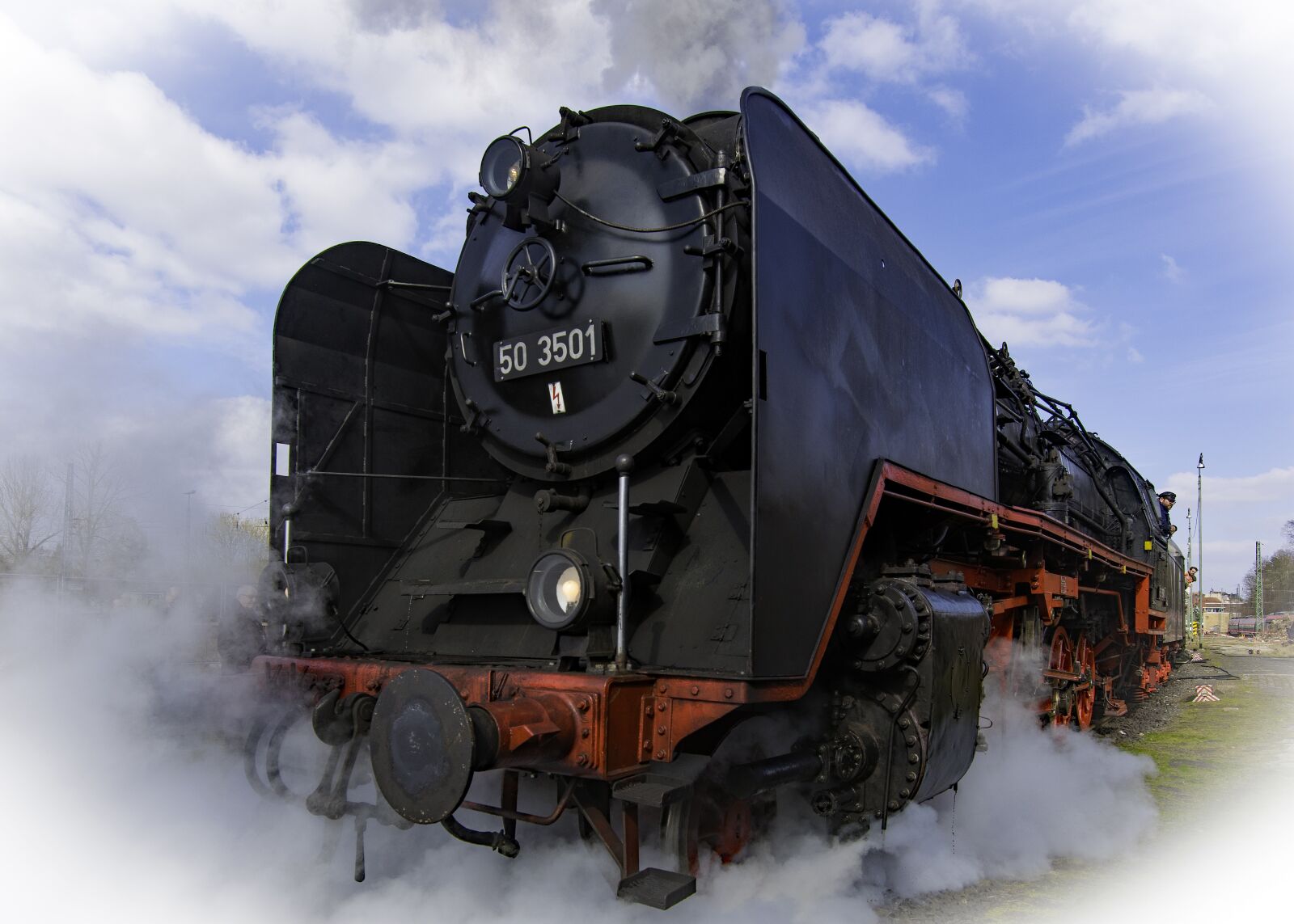 Nikon D810 sample photo. Railway, treysa, br52 photography