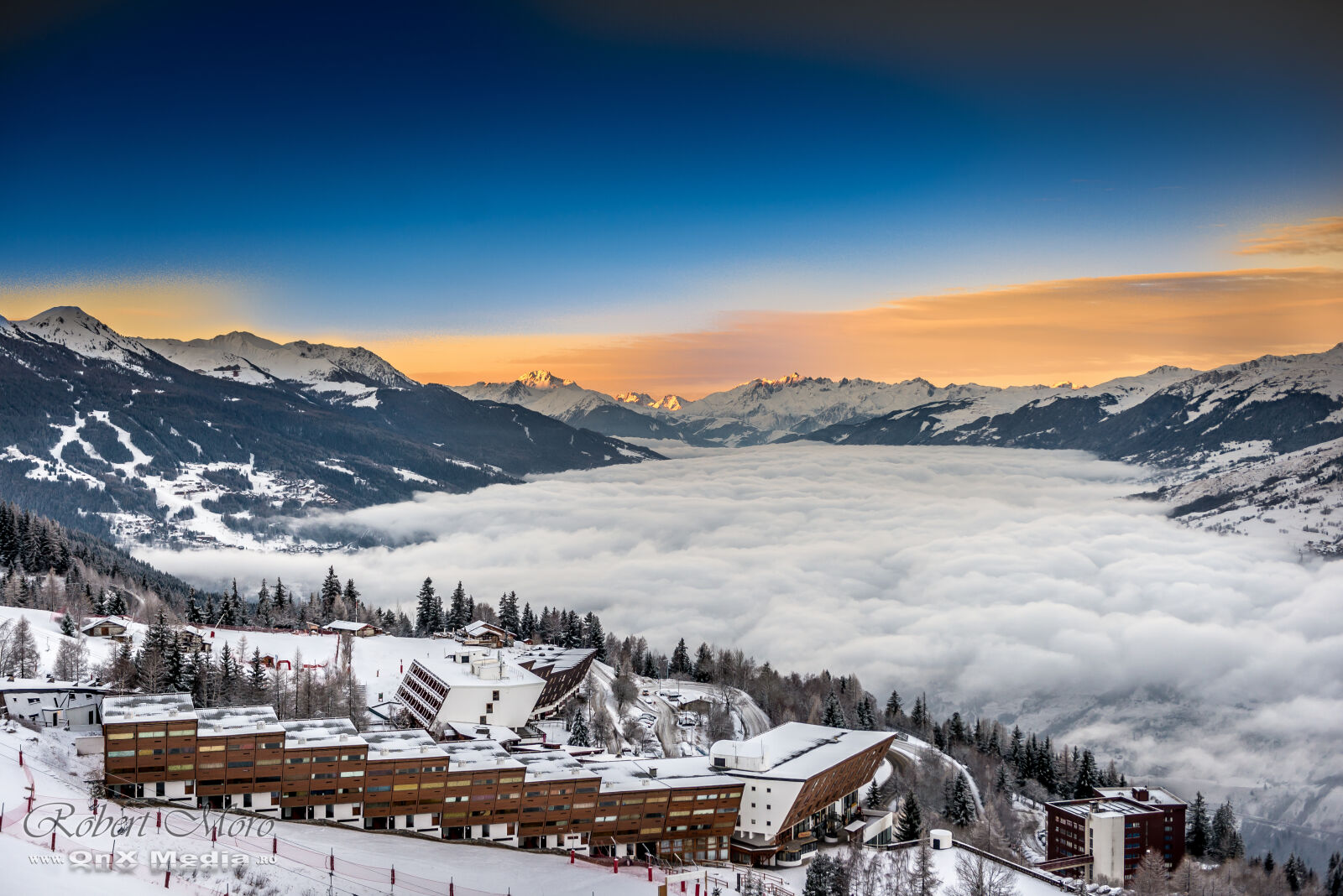 Nikon AF-S Nikkor 24-70mm F2.8G ED sample photo. Alps, clowds, cold, france photography