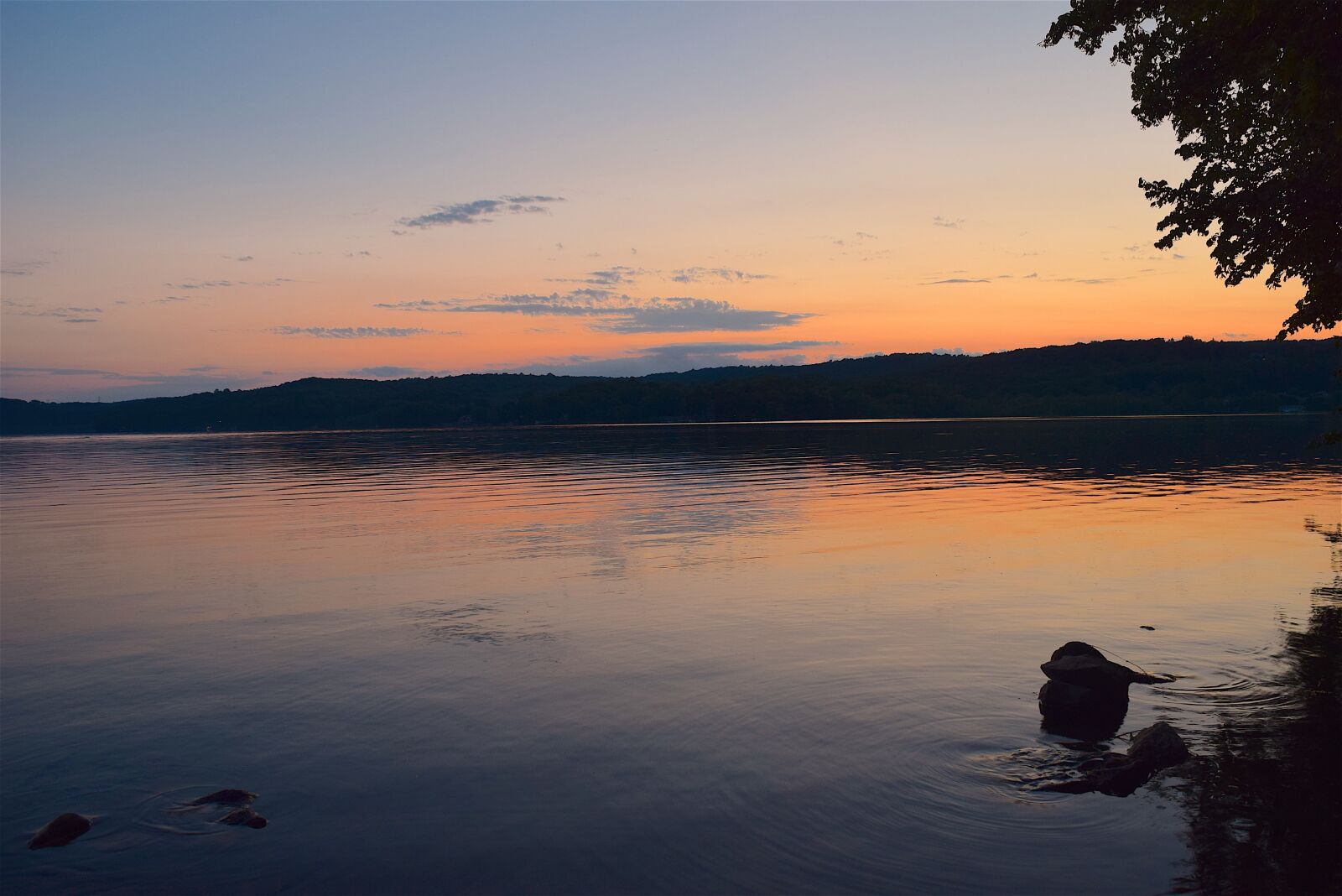 Nikon D3300 sample photo. Sunset, lake, nature photography