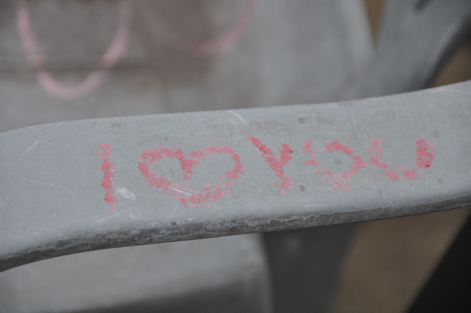 Nikon D90 sample photo. I love you, declaration photography