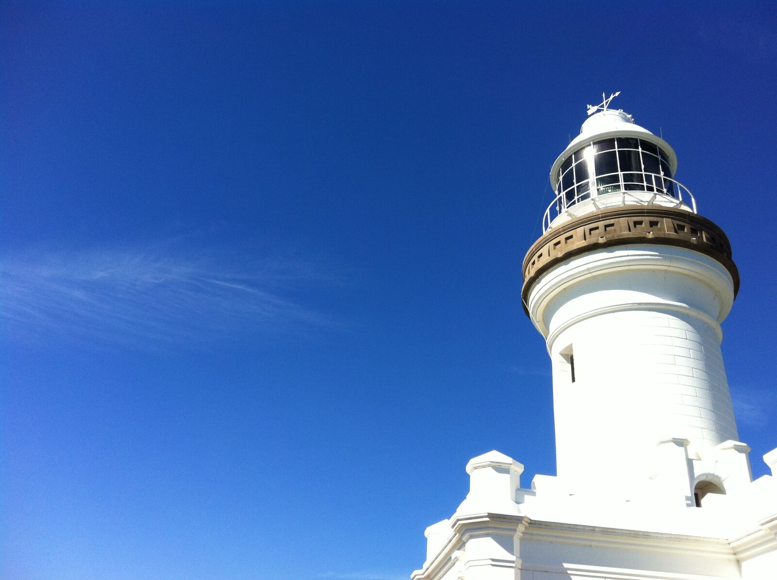 Apple iPhone 4 sample photo. Lighthouse, sky, blue photography