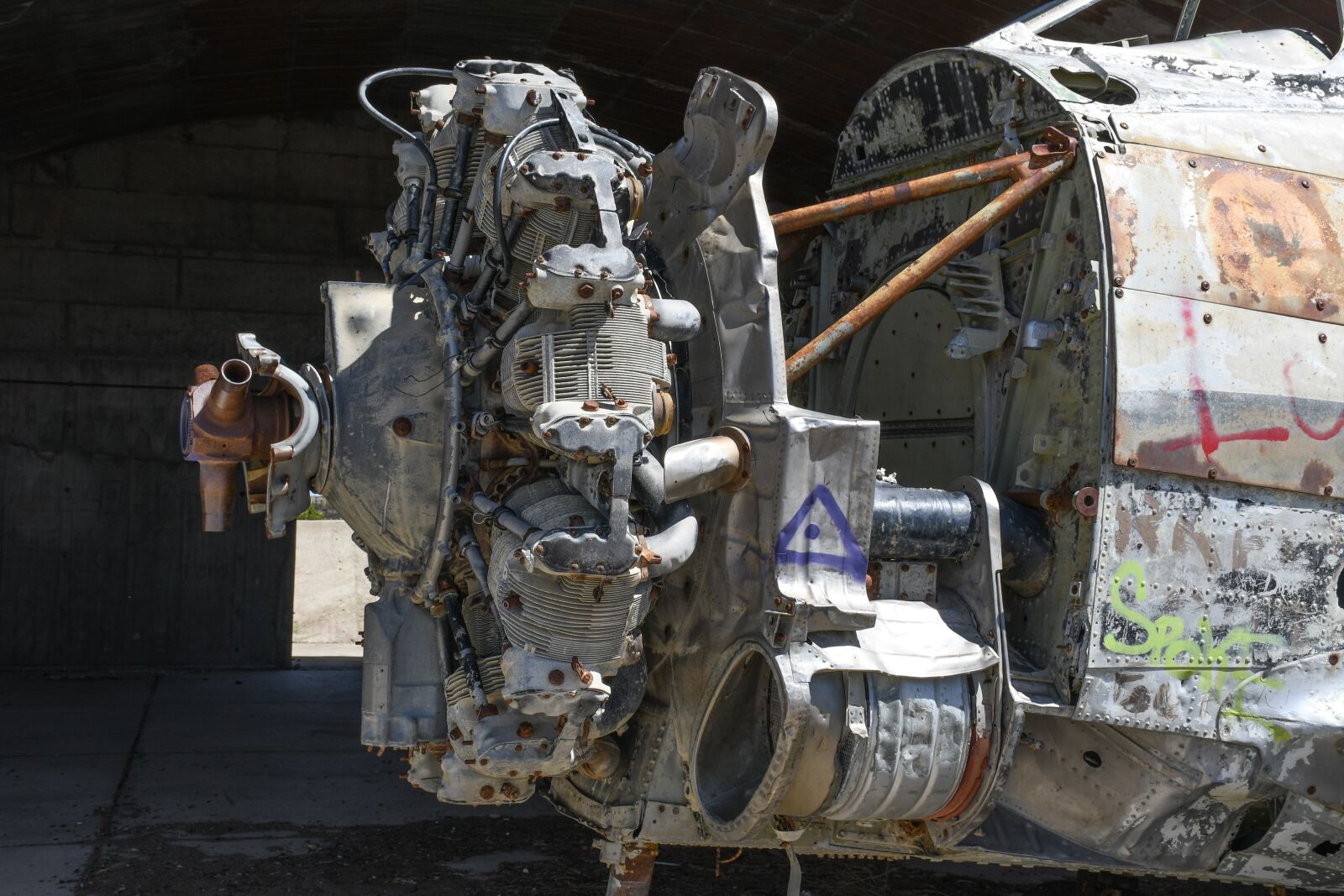 Nikon D7500 sample photo. Engine, plane, old photography