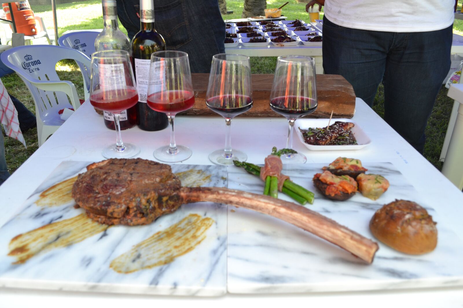 Nikon D3100 sample photo. Tomahawk, ribeye, grilled beef photography