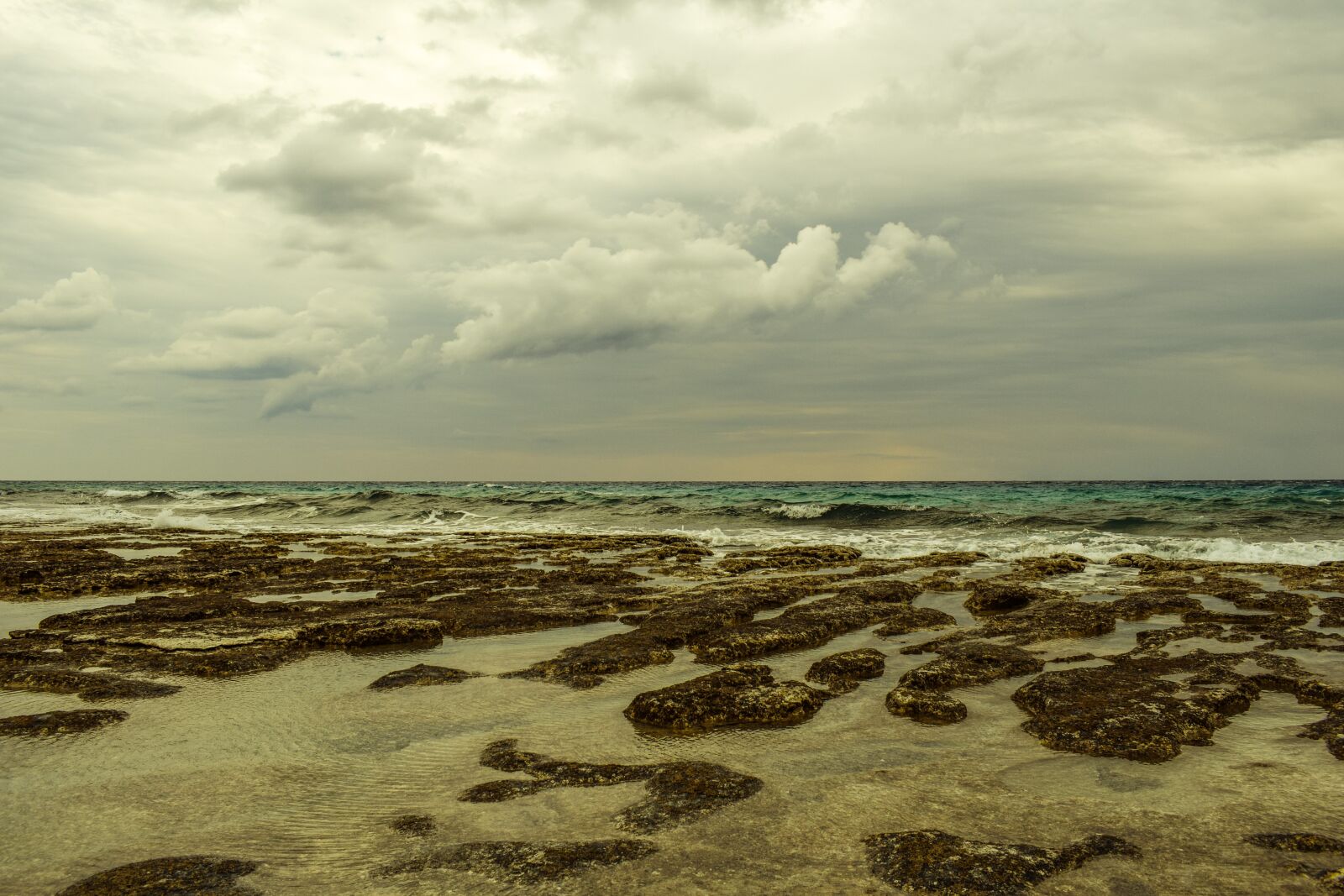 Nikon D3300 sample photo. Rocky coast, sea, sky photography