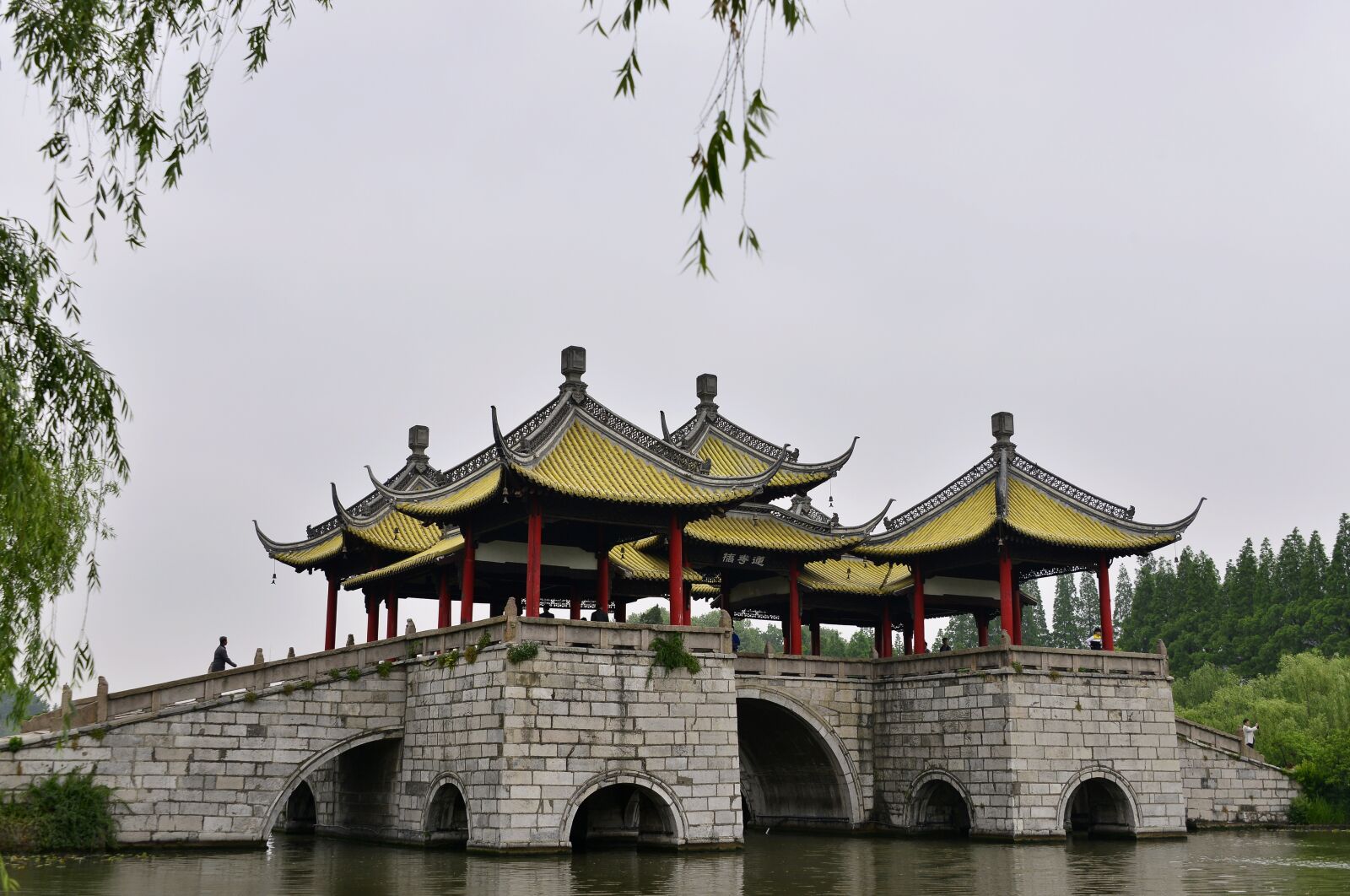 Nikon D800E sample photo. The five-pavilion bridge, china photography