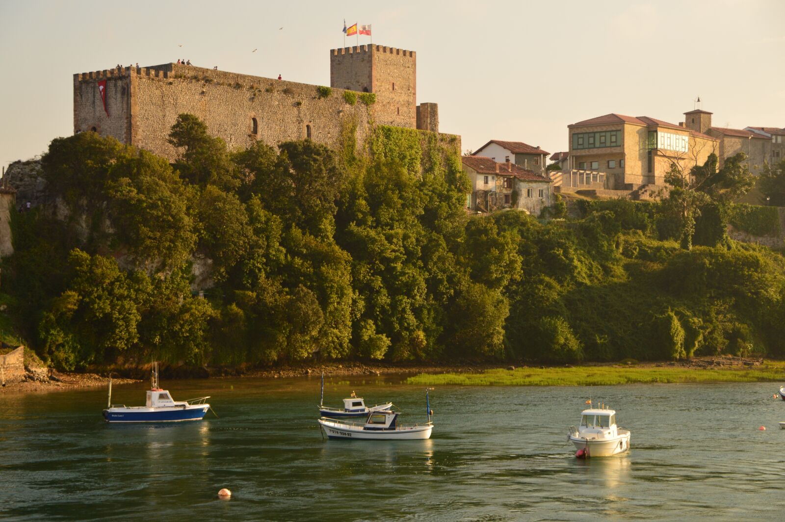 Nikon D3200 sample photo. Landscape, river, castle photography