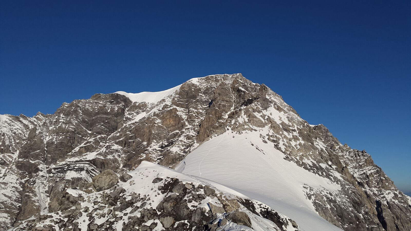 Samsung Galaxy Alpha sample photo. Ortler, summit, hintergrat photography