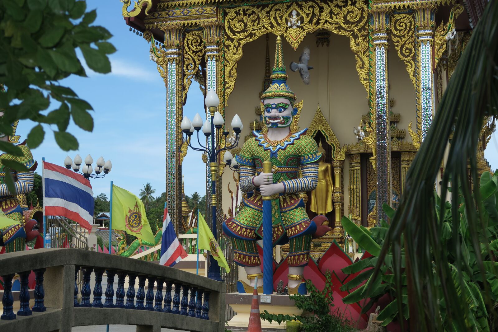 Canon PowerShot G7 X sample photo. Temple, thailand, koh samui photography