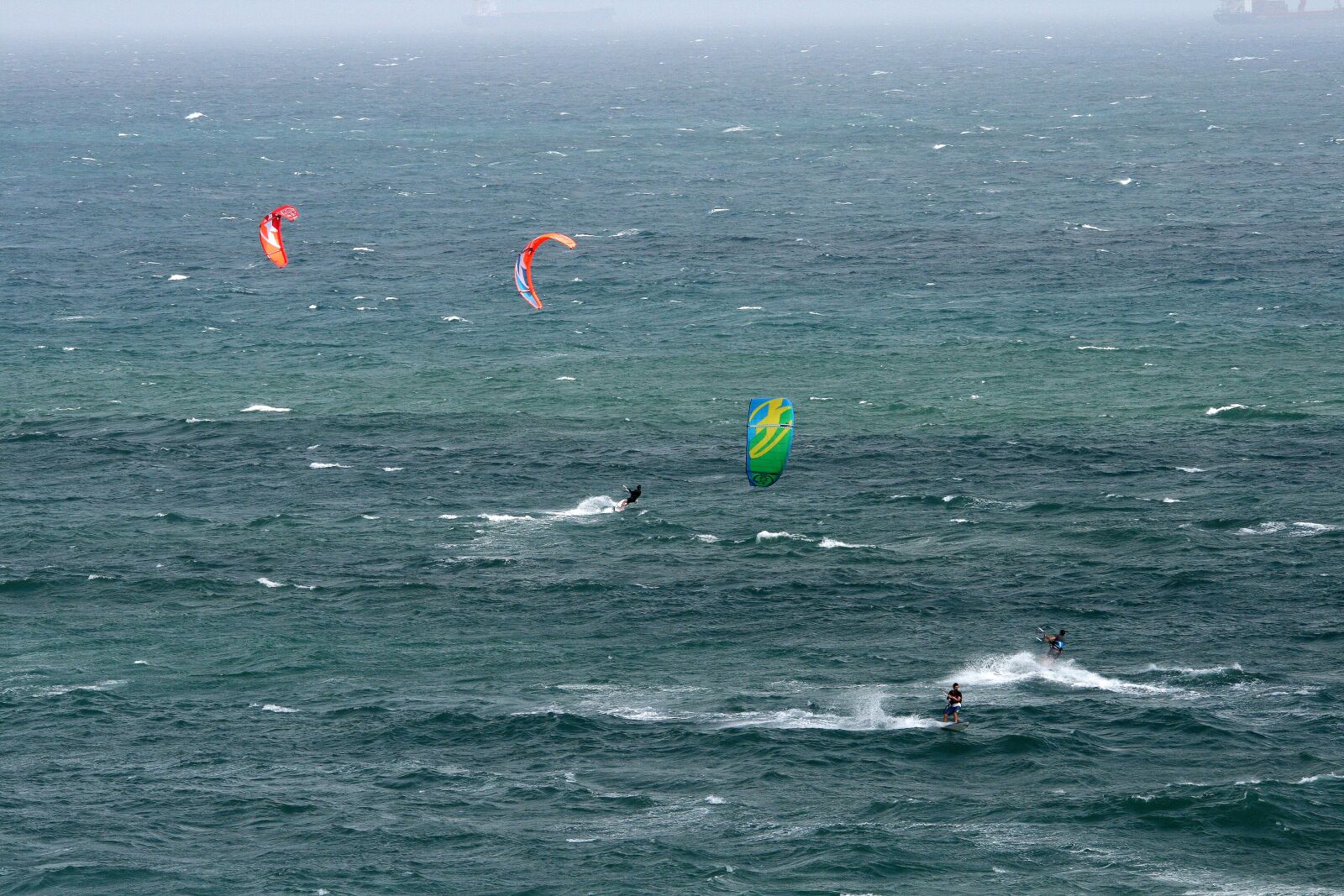 Canon EOS 400D (EOS Digital Rebel XTi / EOS Kiss Digital X) sample photo. Windsurfing canopies, canopies, colourful photography