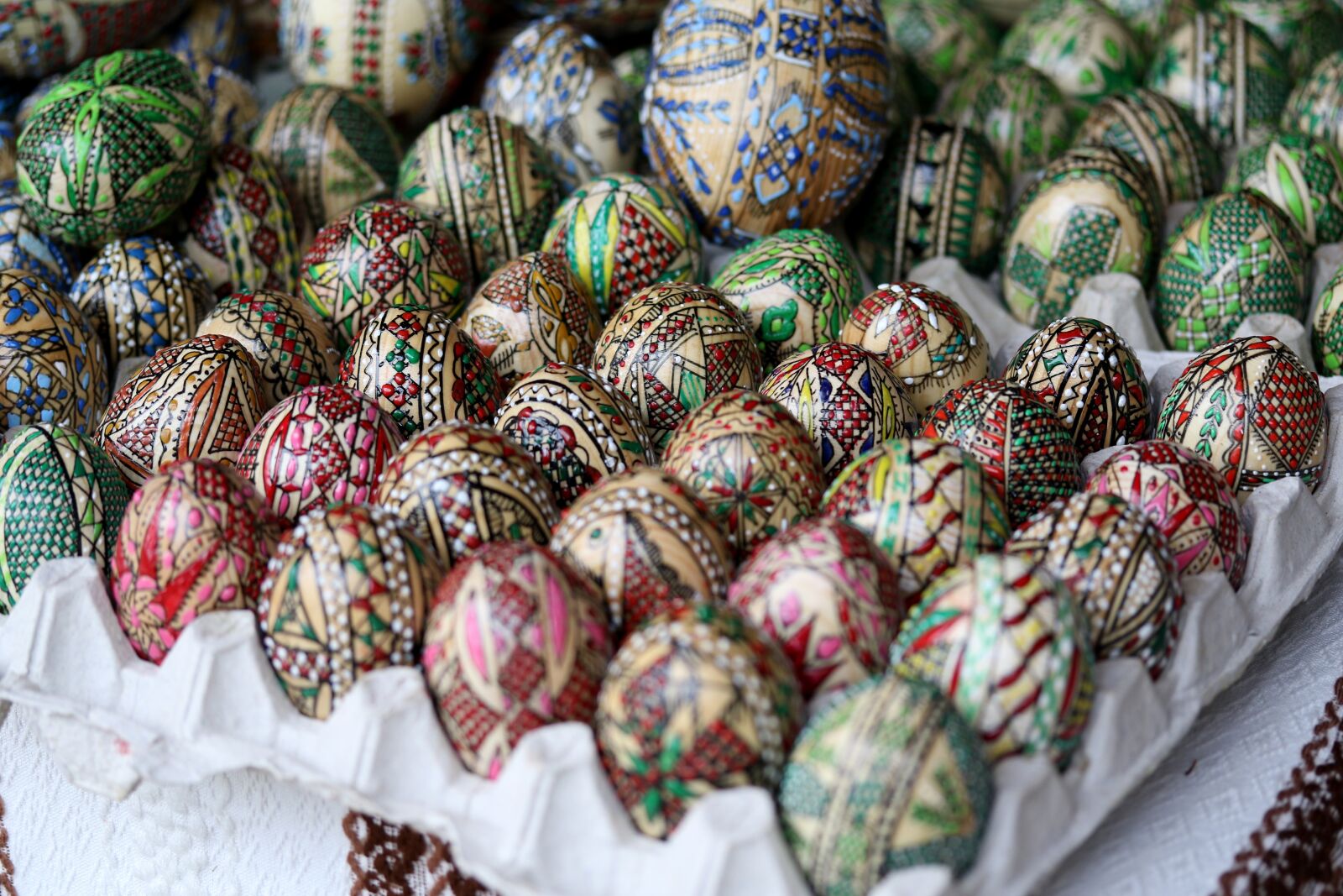 Canon EF-S 60mm F2.8 Macro USM sample photo. Eggs, pasta, decorated photography