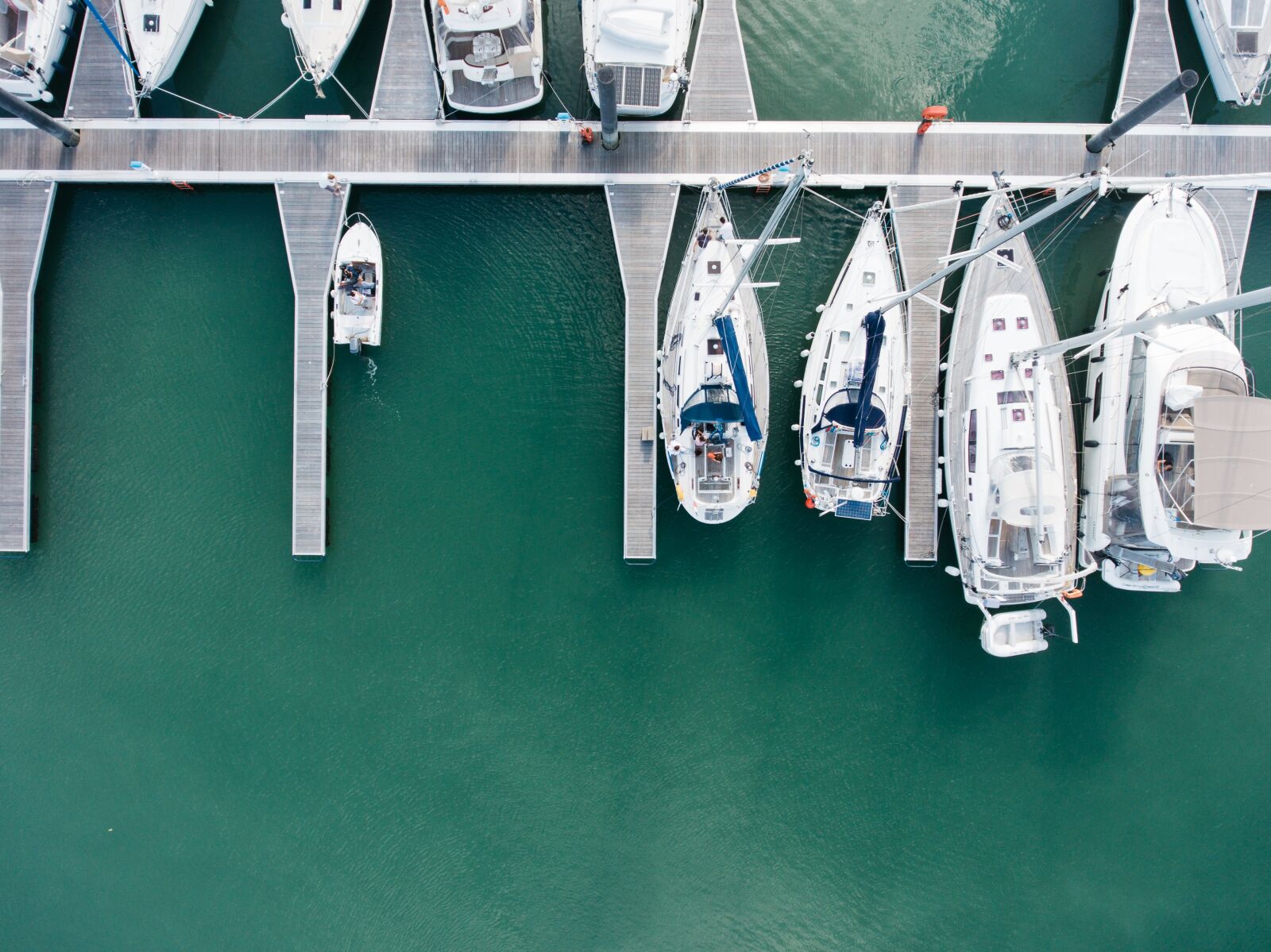 DJI FC330 sample photo. Anchored, yachts, dock photography