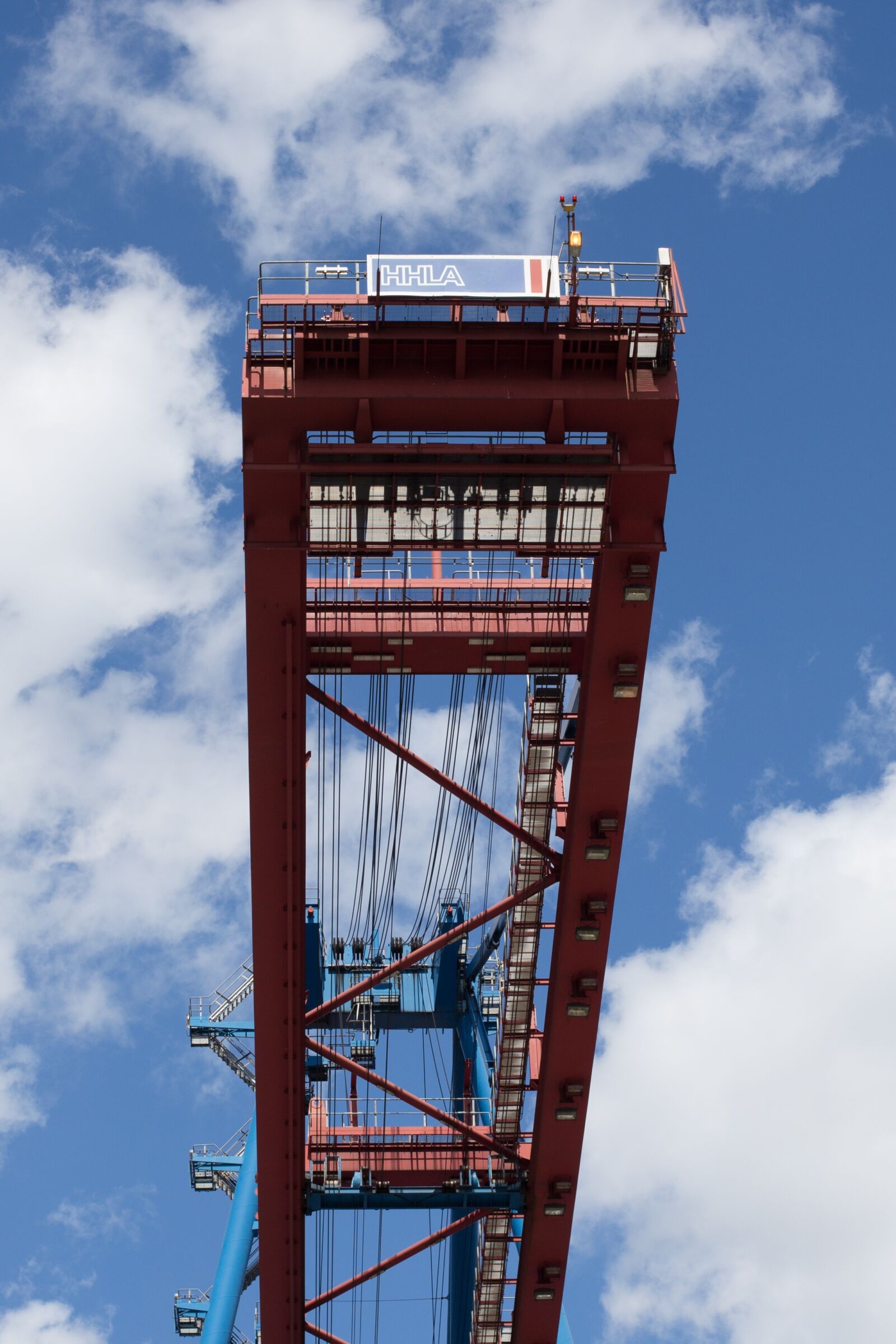 Canon EOS 6D + Canon EF 50mm F1.4 USM sample photo. Container gantry crane, hamburg photography