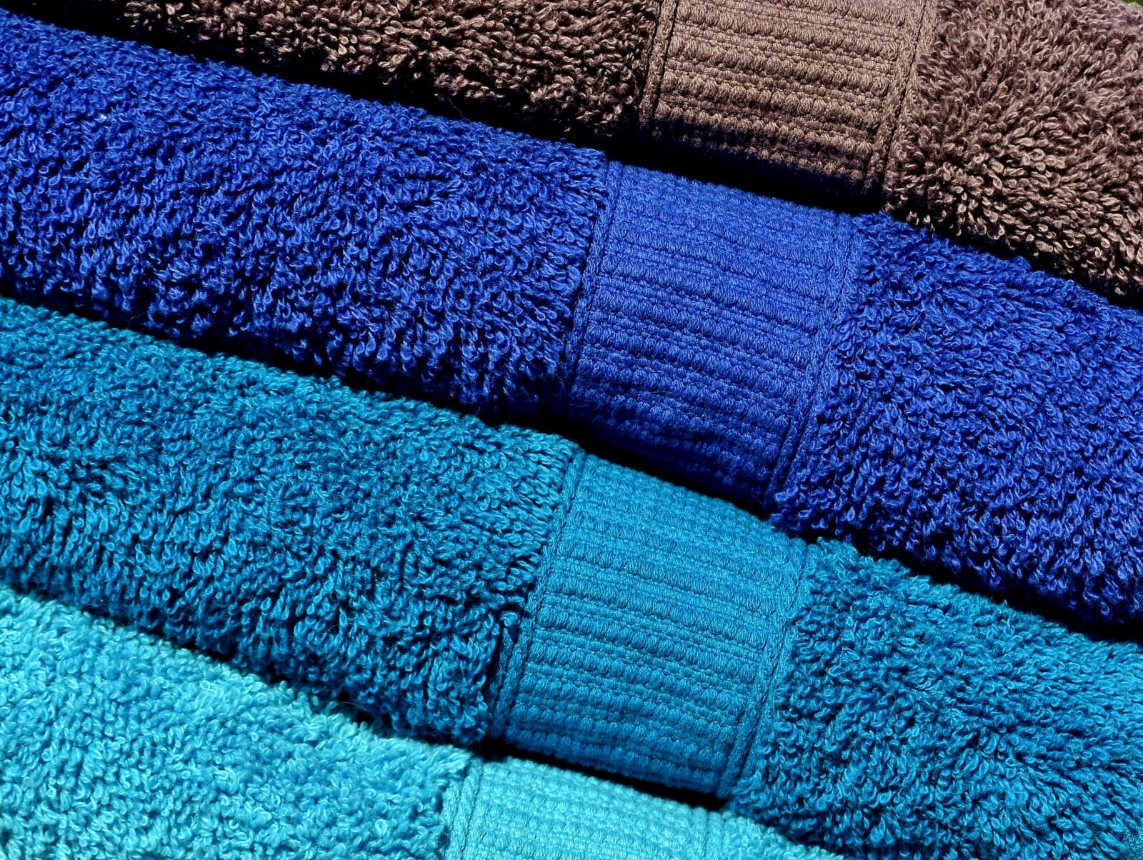 Nikon D7200 sample photo. Towels, blue, turquoise photography