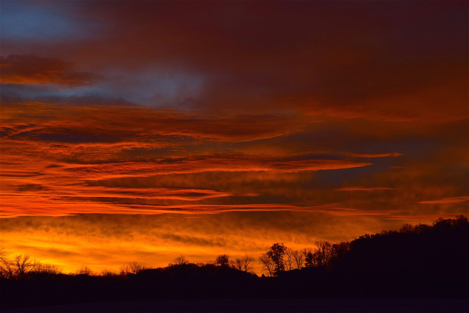 Nikon D3300 sample photo. Sunrise, sky, silhouette photography