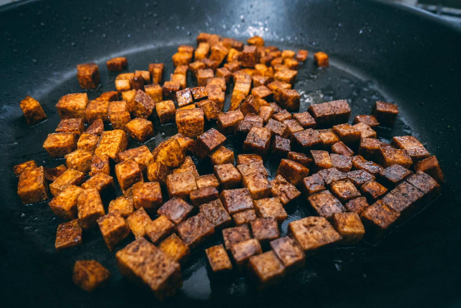 Panasonic DMC-G81 sample photo. Tofu, soy, sauce photography