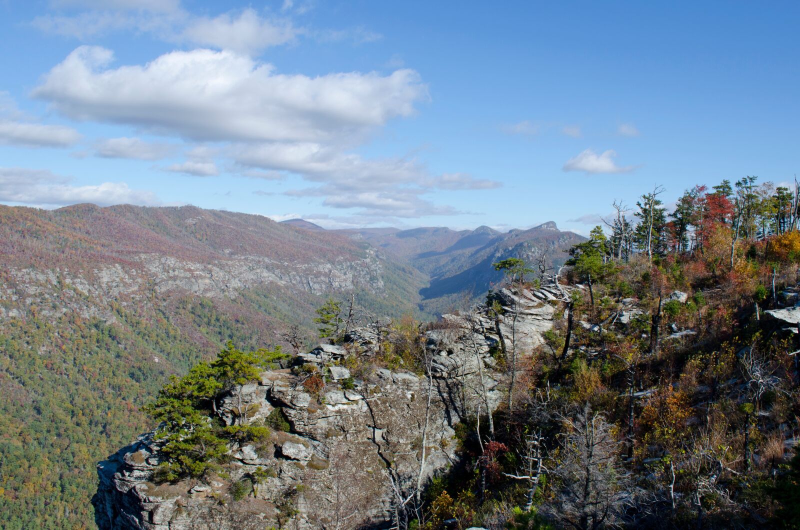 Nikon D5100 sample photo. Linville gorge, canyon, rocks photography