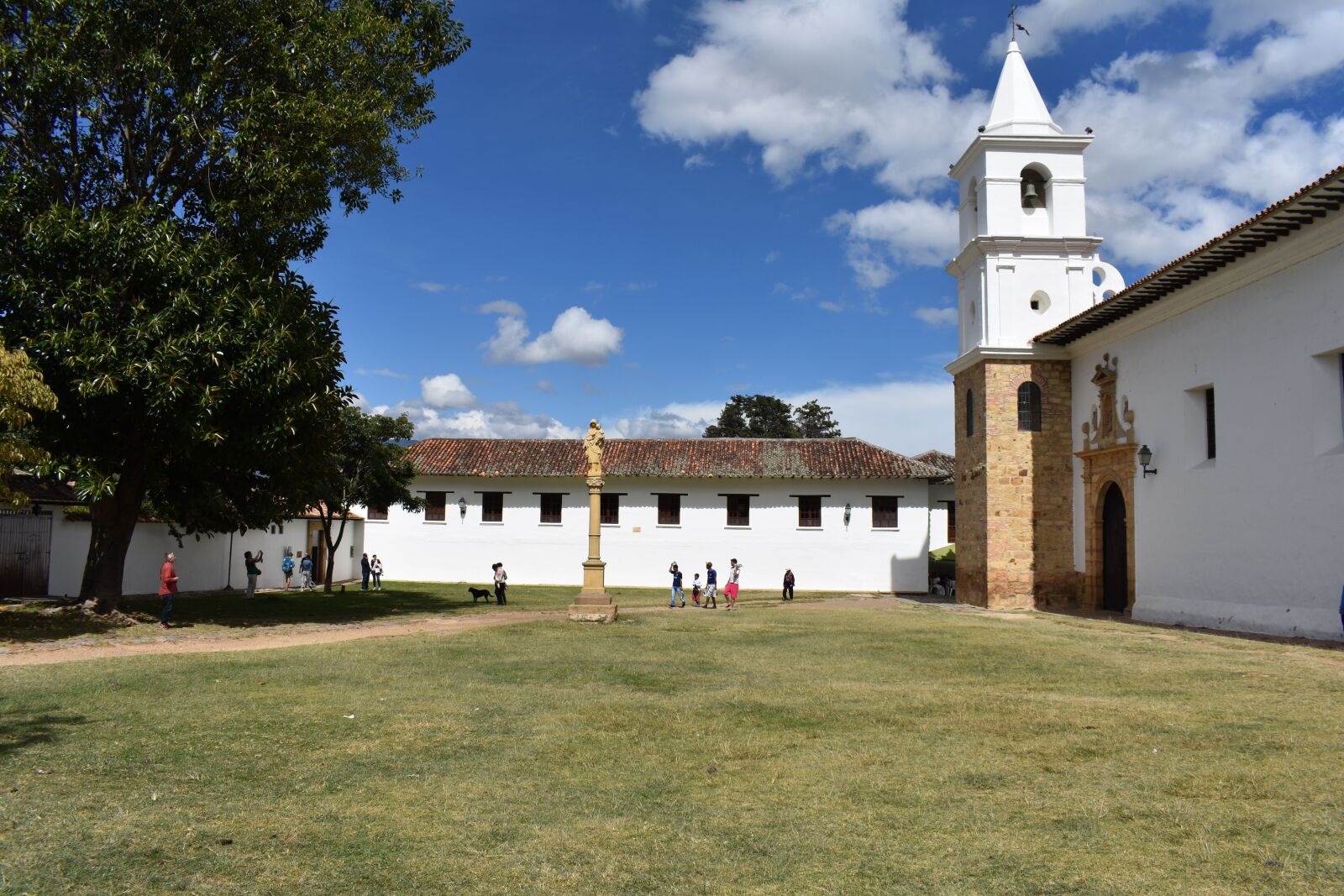 Nikon D3400 sample photo. Church, villa de leyva photography