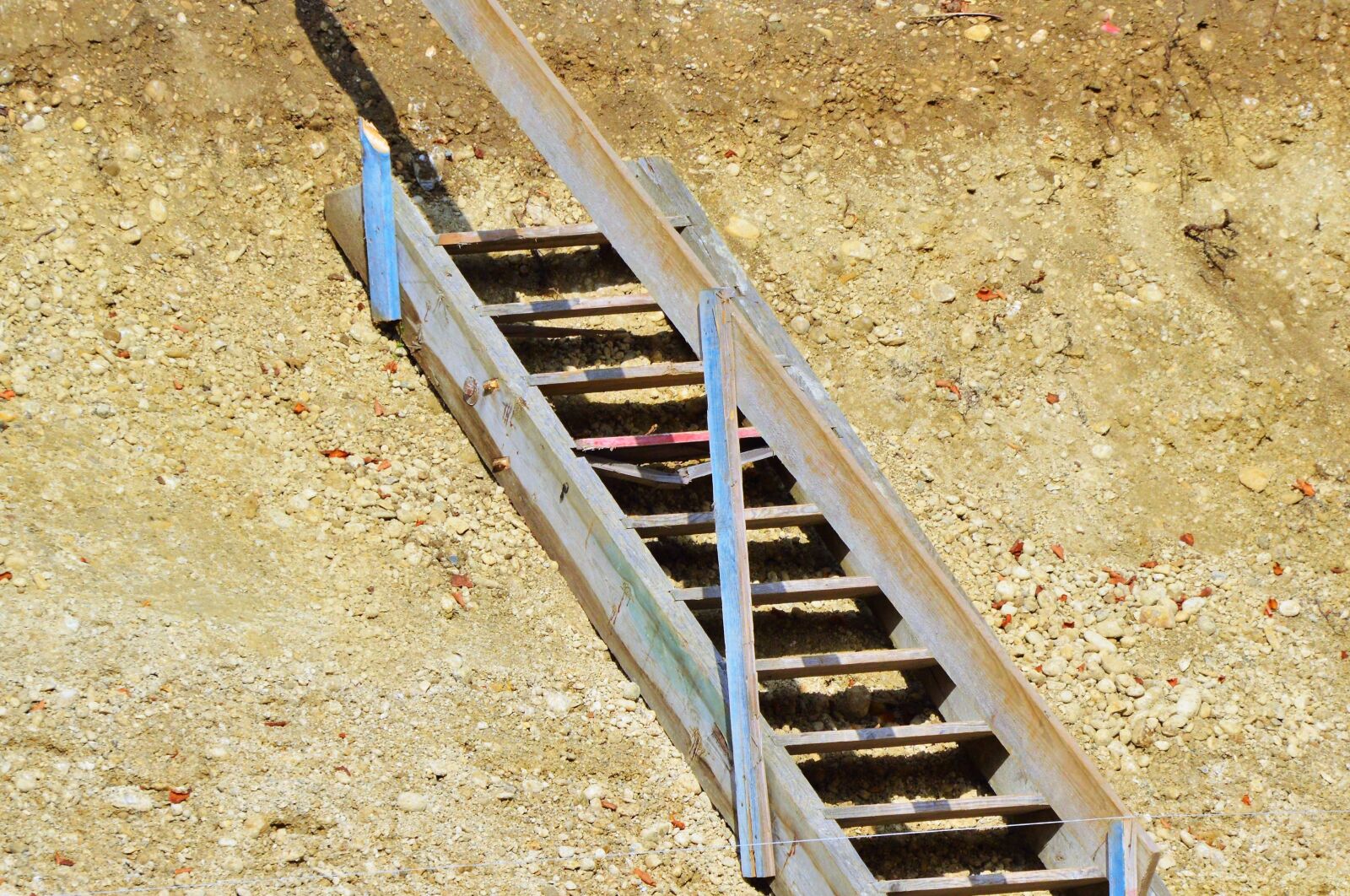 Nikon D3200 sample photo. Stairs, building site stairs photography