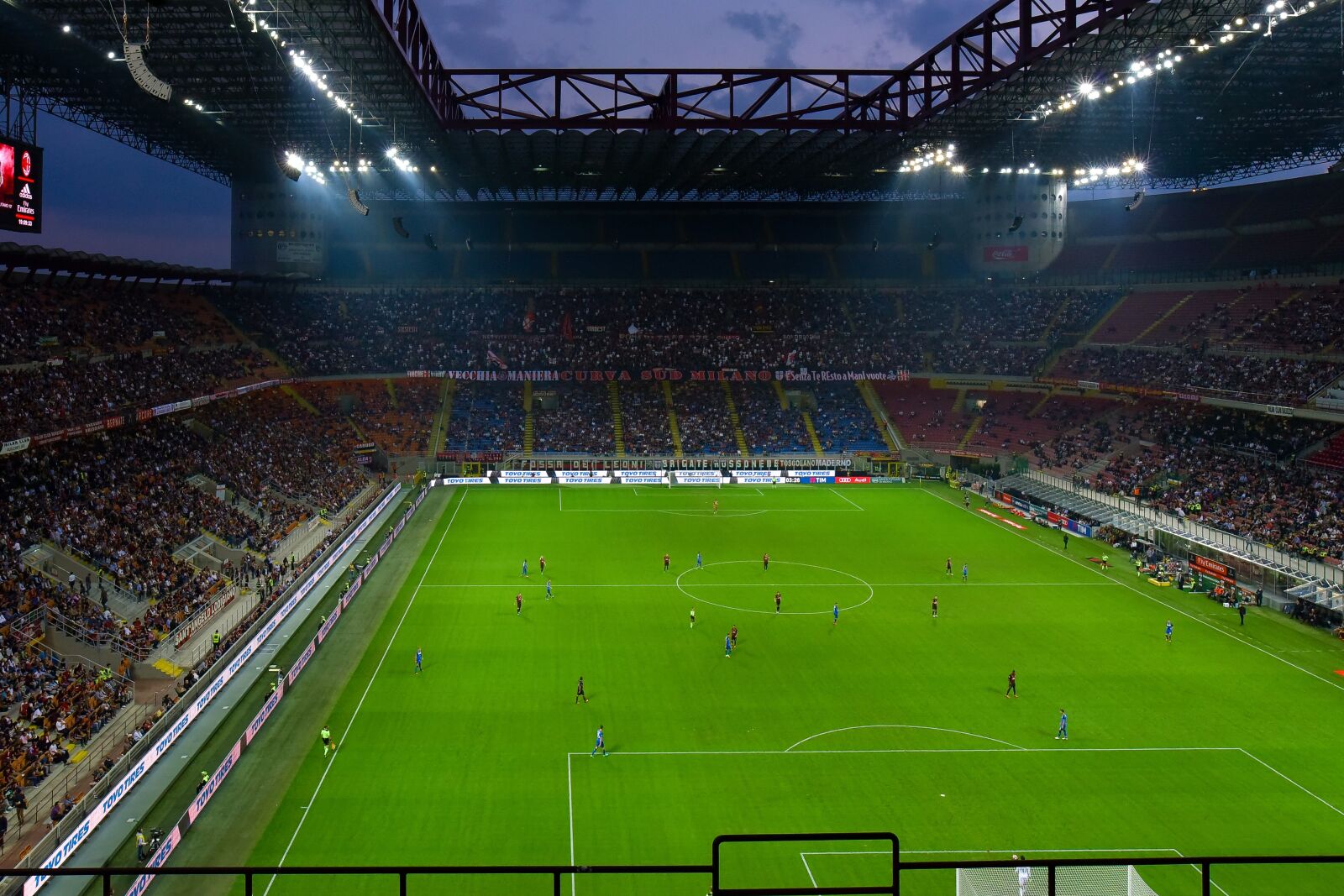 Nikon D750 sample photo. San siro, flood light photography
